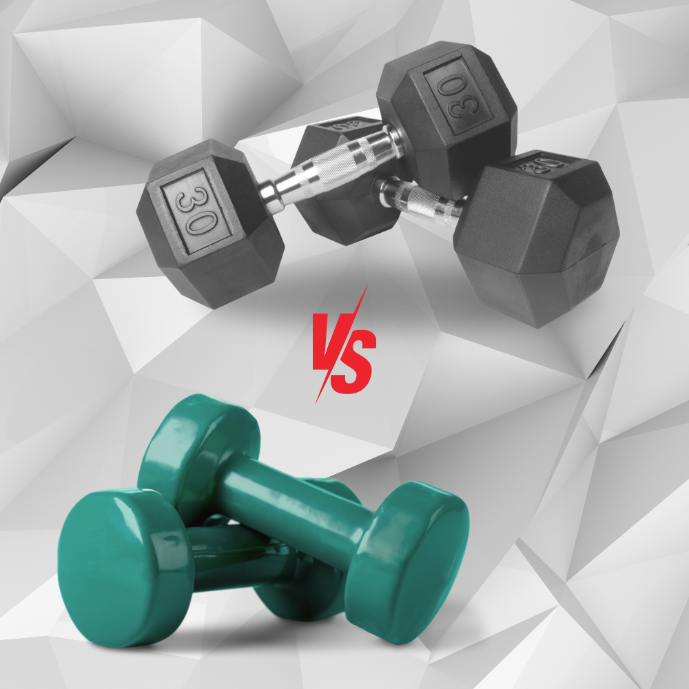 The Benefits of Hex Dumbbells vs. Round Dumbbells