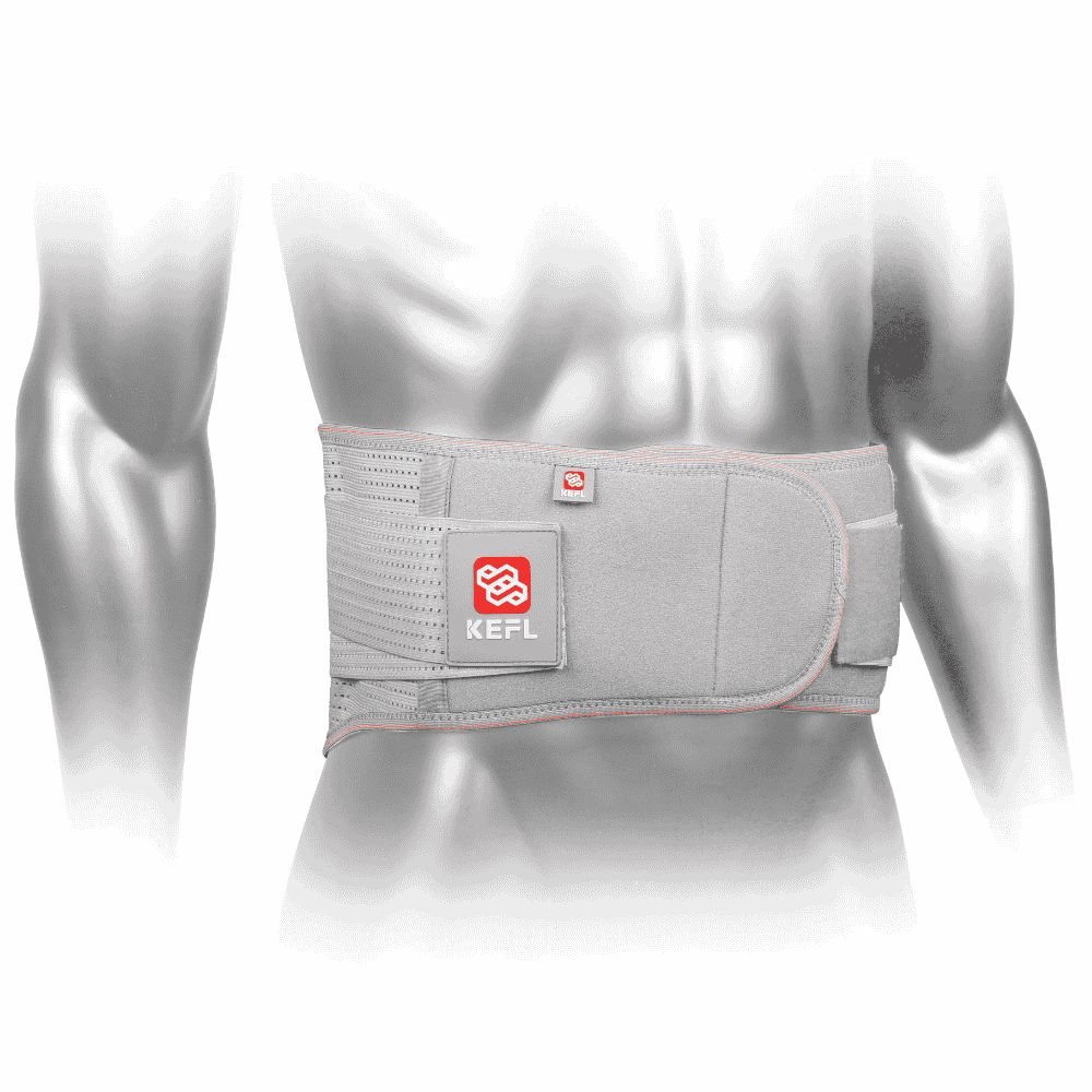 Back Lumbar Support with Double Banded Strong Compression Pull Straps