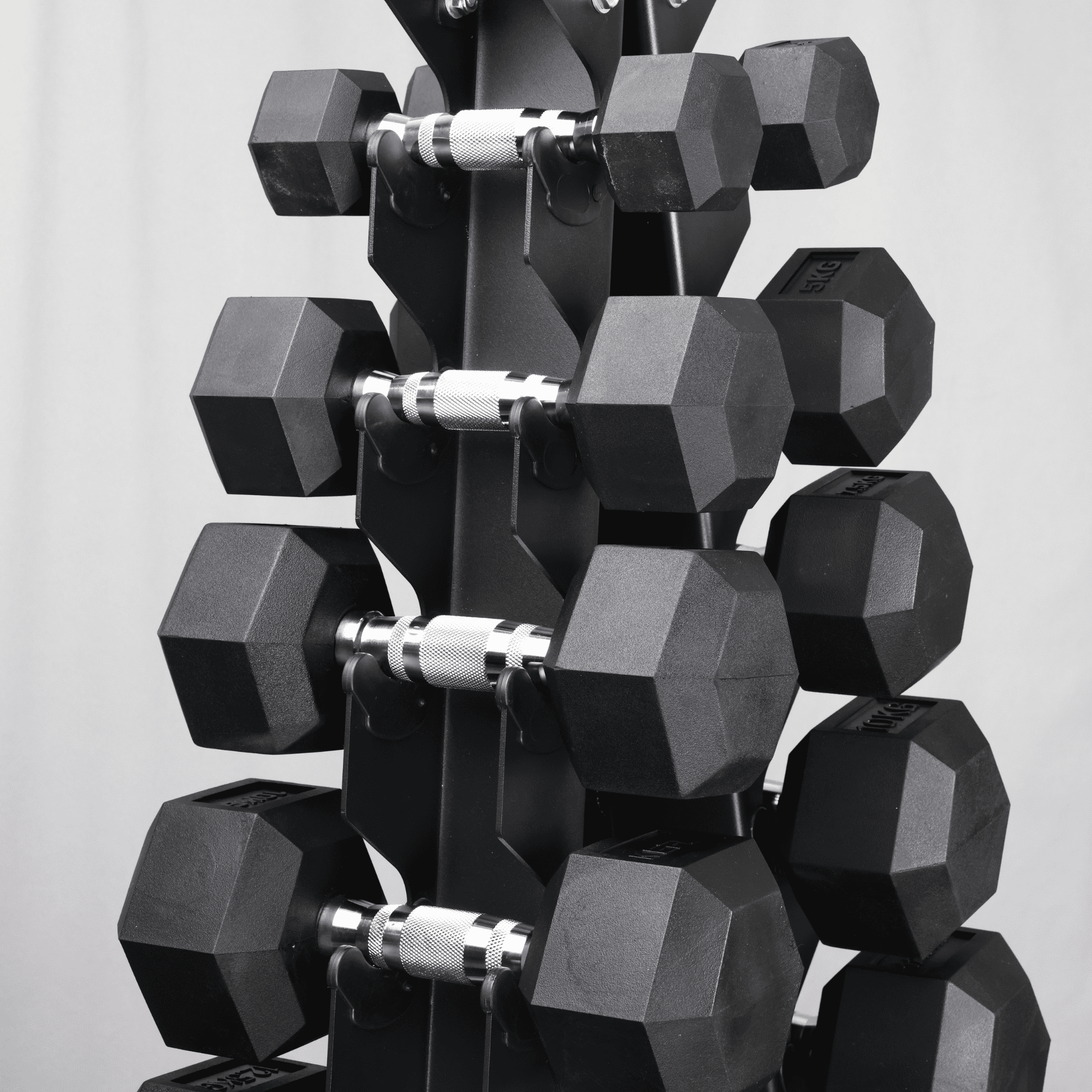 KEFL 10 Pair Vertical Dumbbell Rack