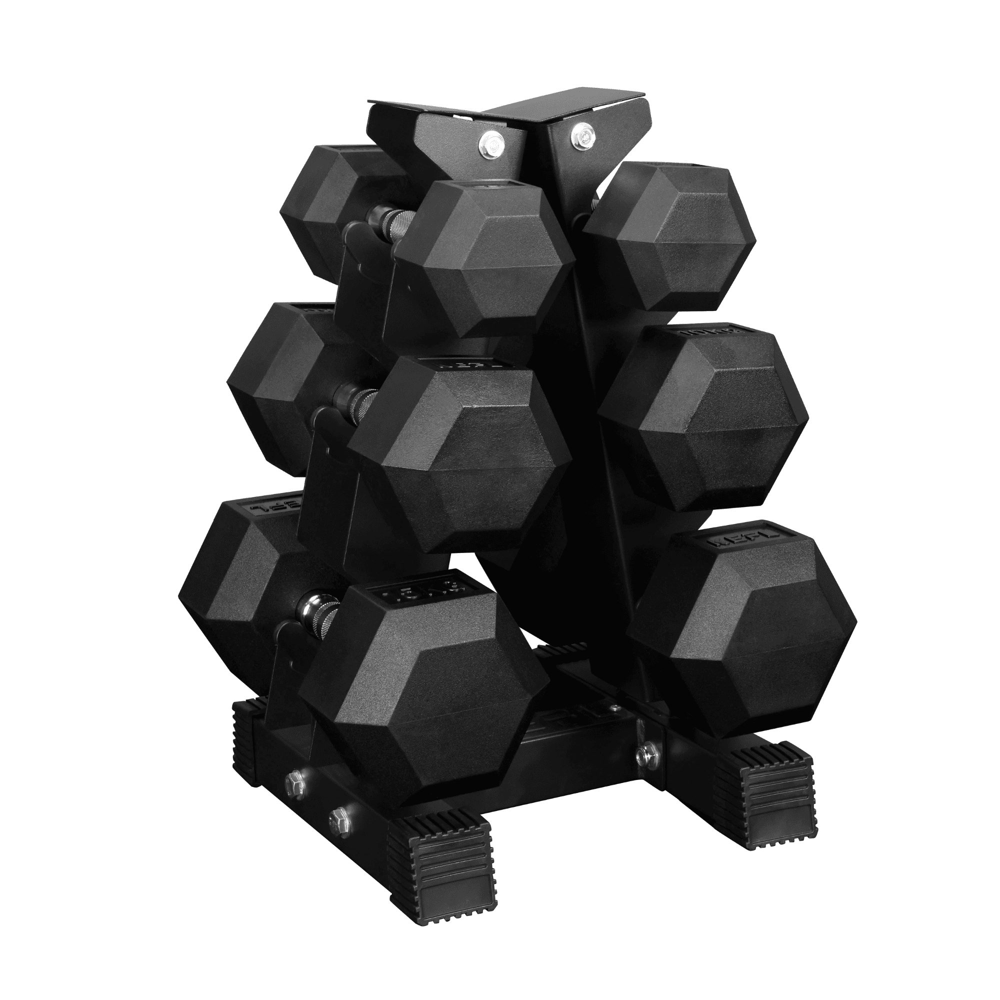 KEFL 3 Pair Vertical Dumbbell Rack