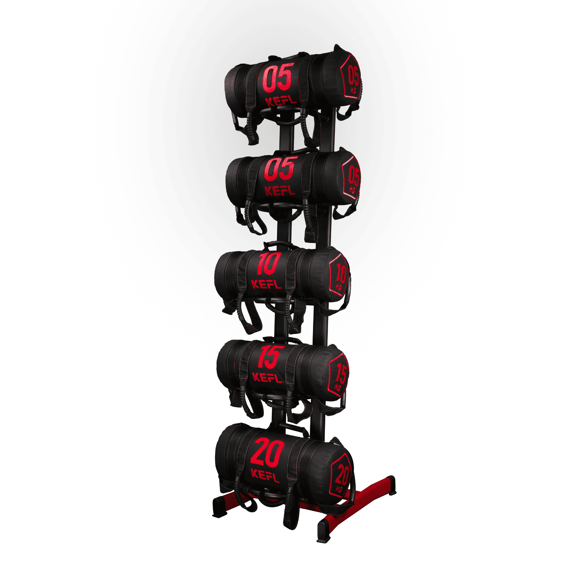 KEFL Medicine Wall Ball & Sandbag Storage Rack