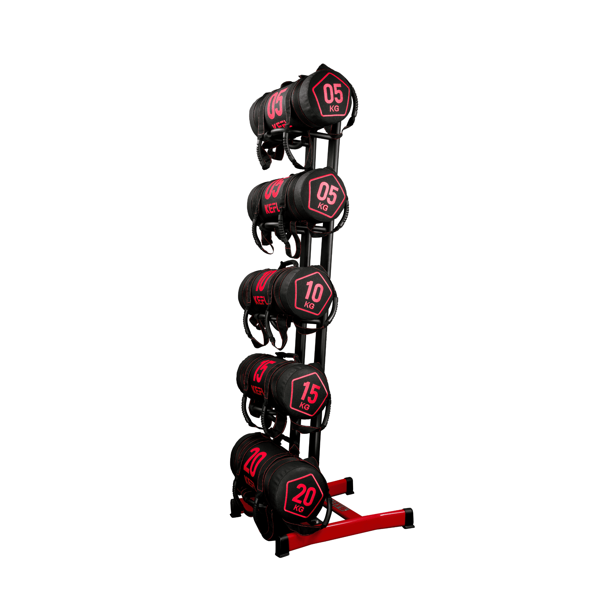 KEFL Medicine Wall Ball & Sandbag Storage Rack