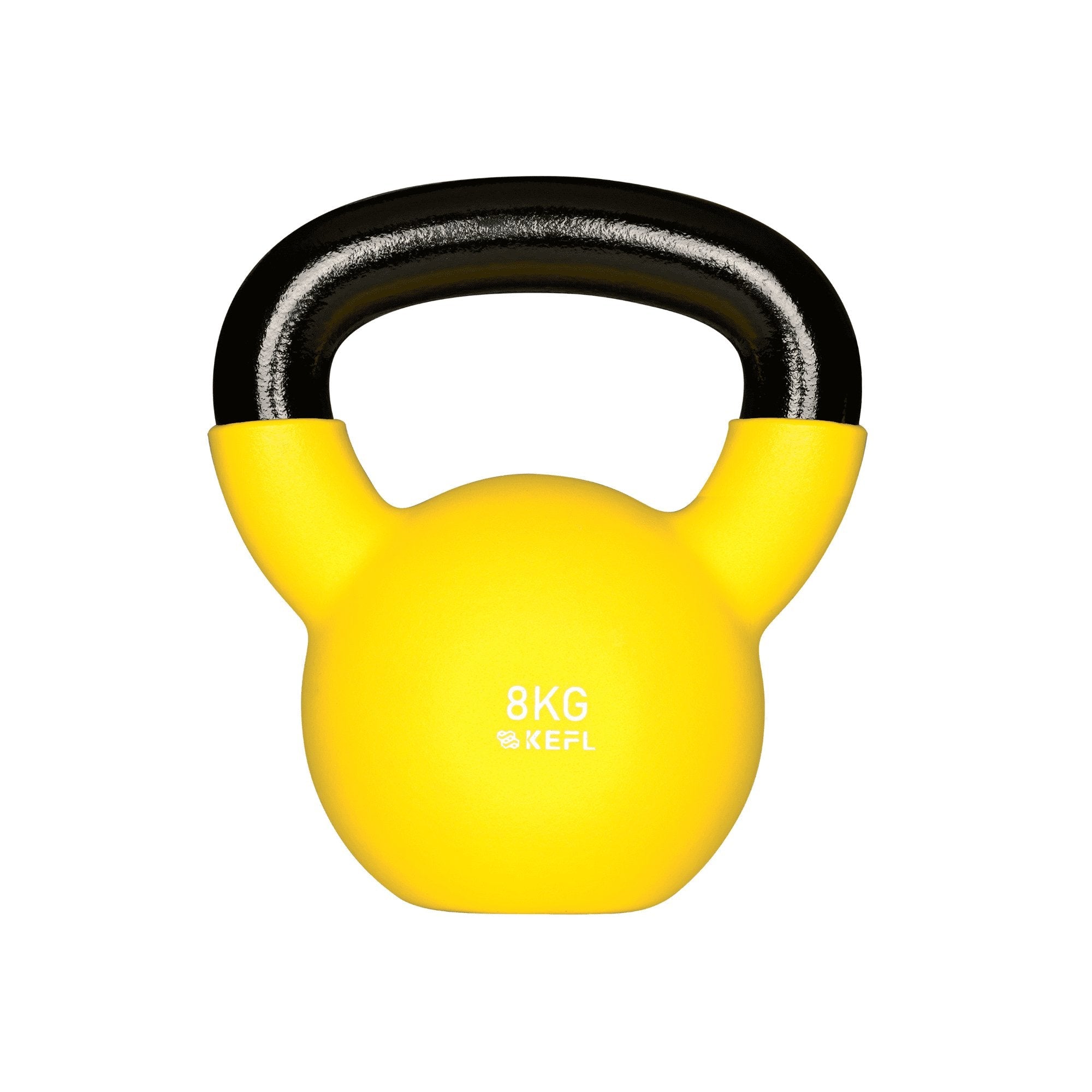 KEFL Sports Neoprene Kettlebell - Colour Coded