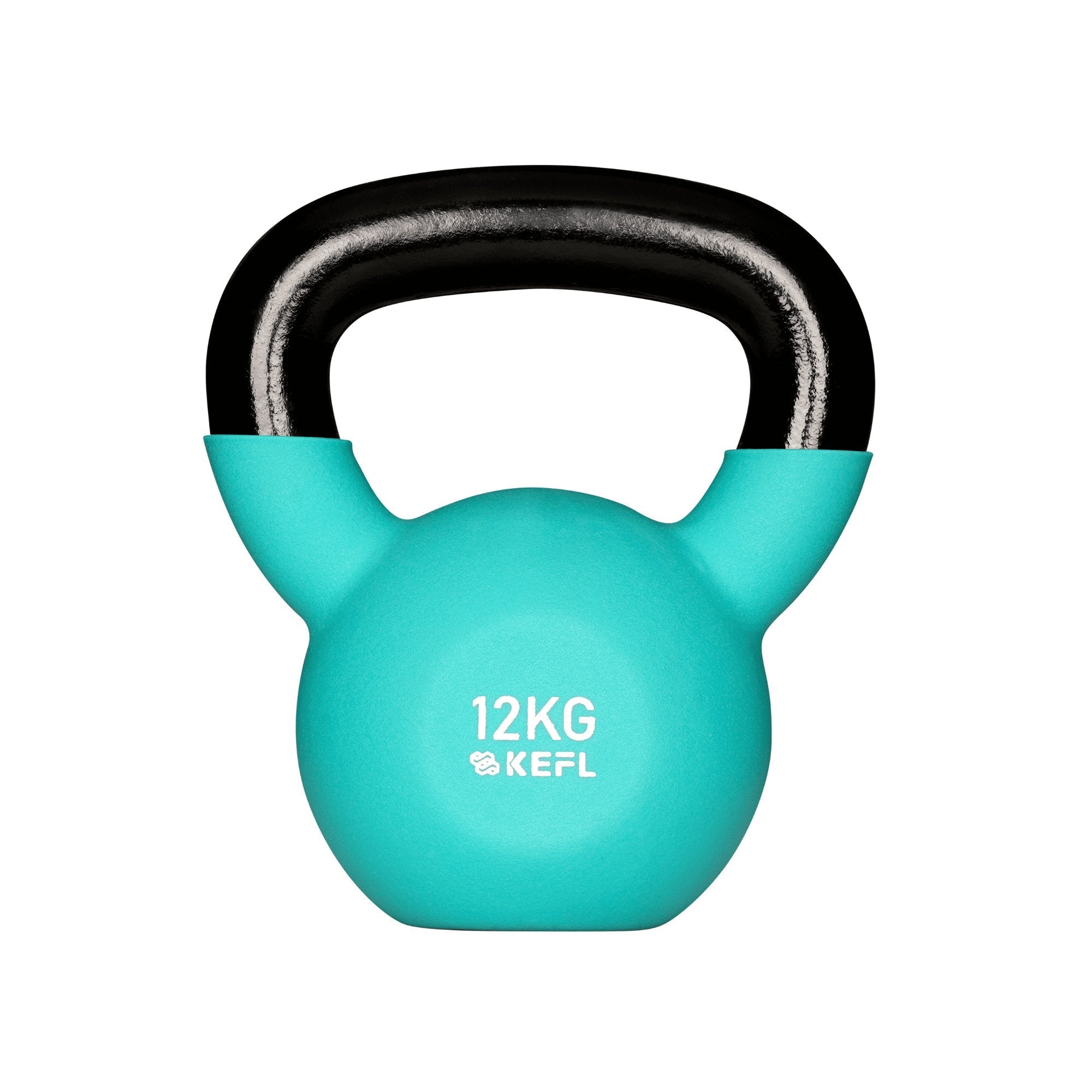 KEFL Sports Neoprene Kettlebell - Colour Coded