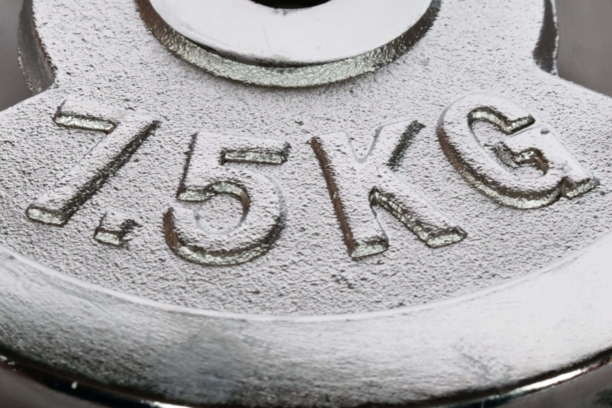 KEFL Cast Iron Chrome Weight Plate