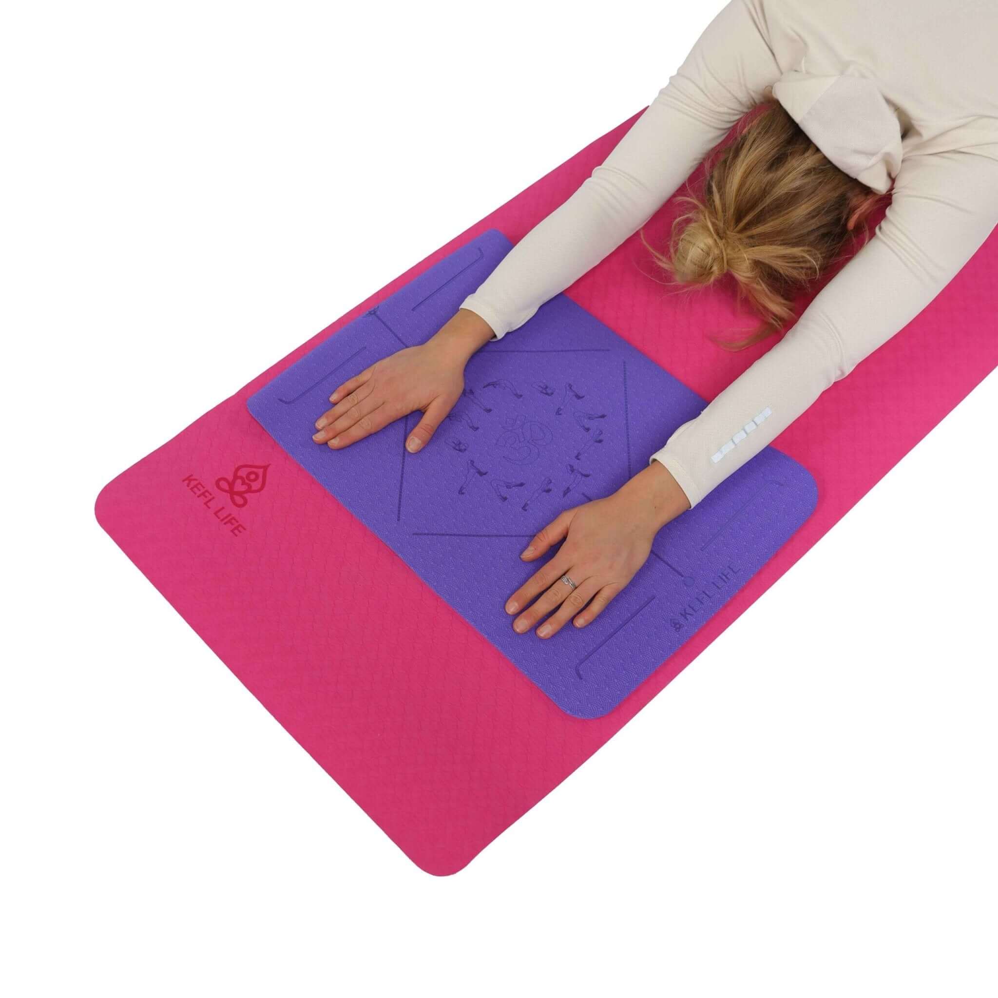 KEFL Core Double Colour Yoga Mats