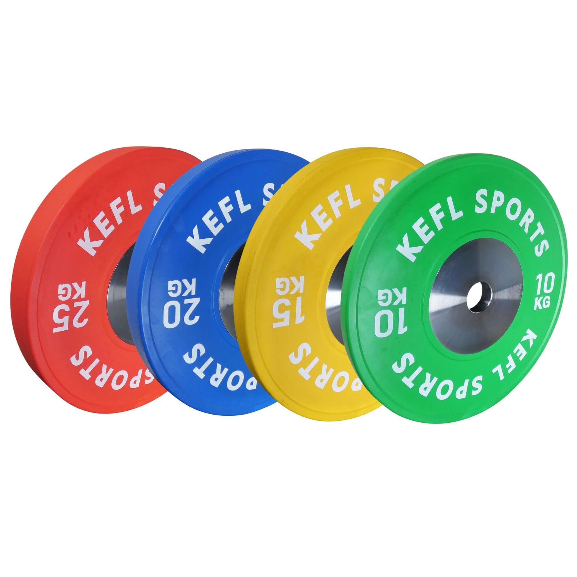 KEFL Strength Competition Bumper Plates