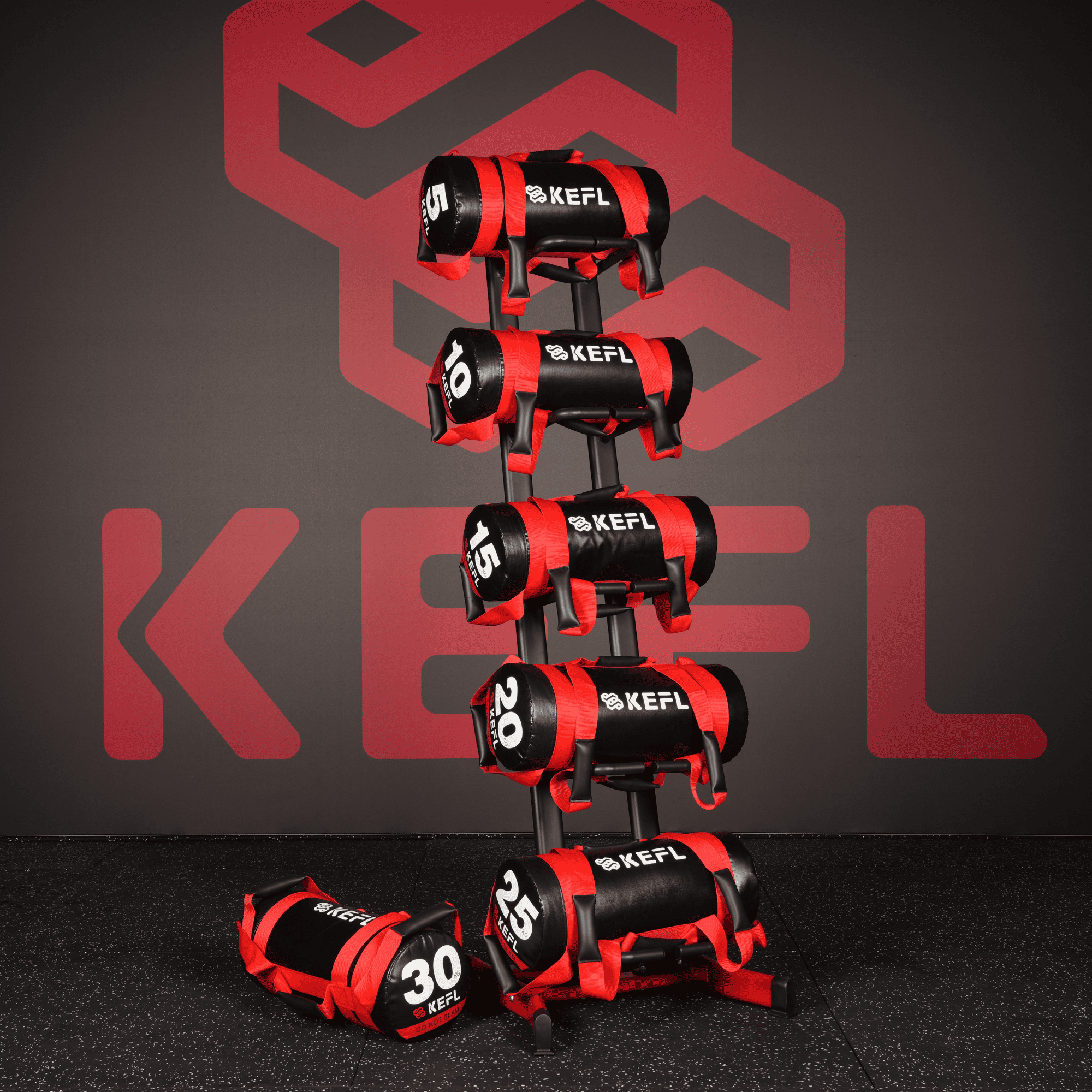 KEFL Sports Power Bags - Black