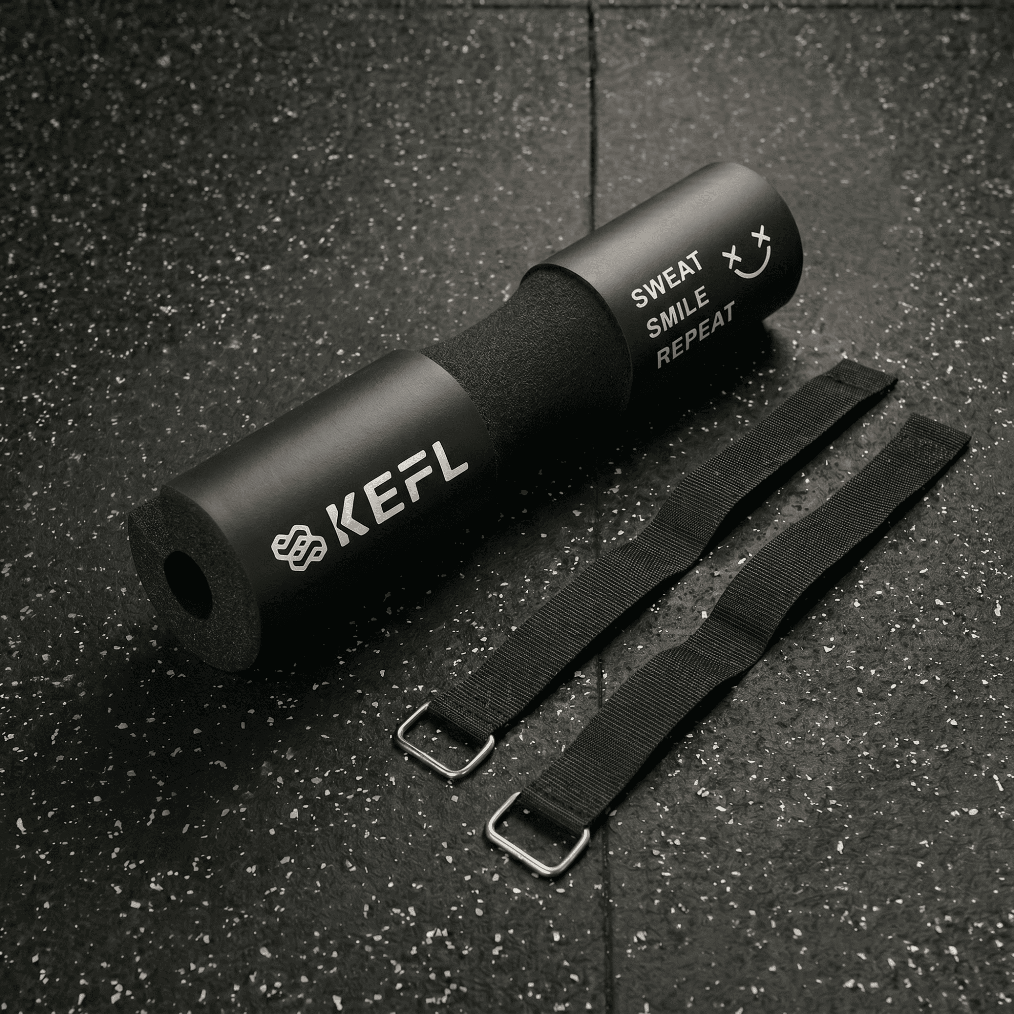 KEFL Barbell Squat Pad With Straps