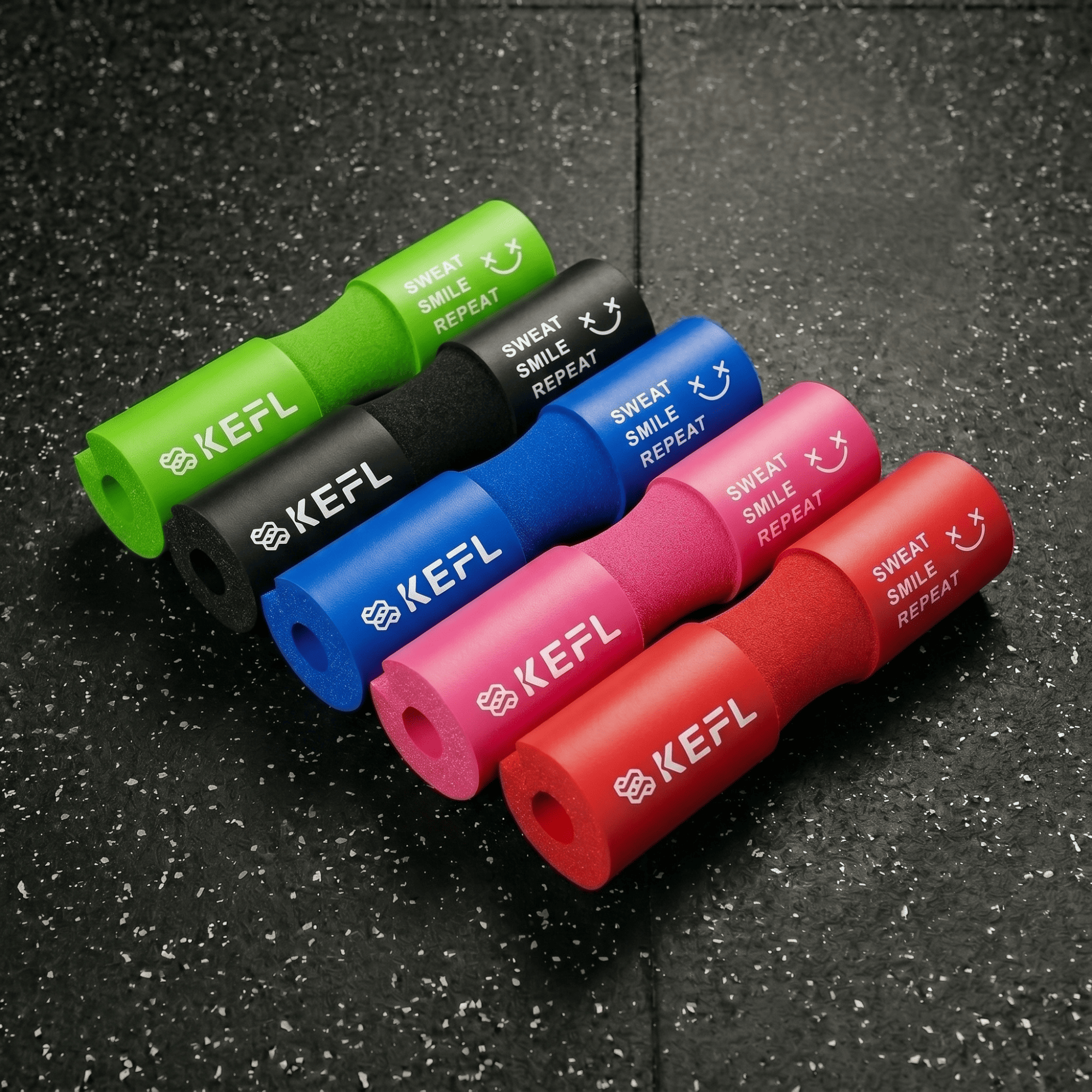 KEFL Barbell Squat Pad With Straps