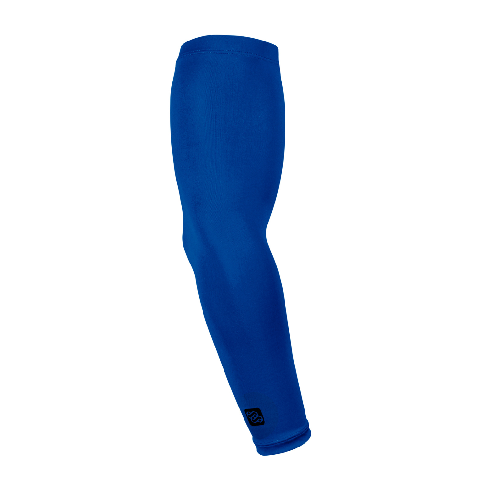 Extended Elbow Compression Sleeve Blue