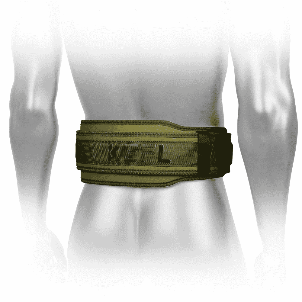 Gym Weight Belt Heavy Duty Support Belt - Powerlifting Training Lumbar Back - KEFL