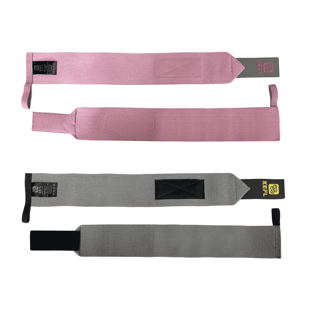Light Resistance Weight Lifting Wrist Wraps - KEFL