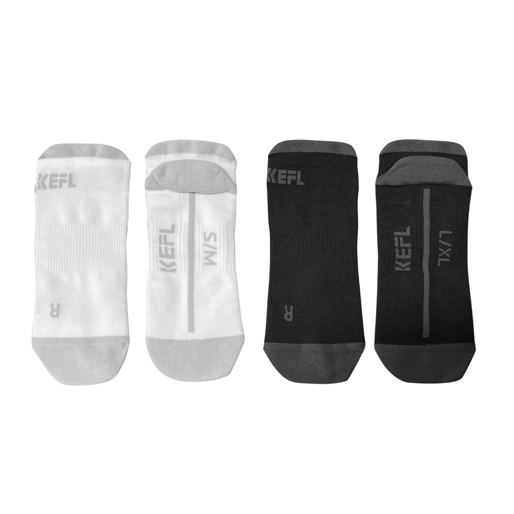 Low Cut Compression Socks - stretchable & highly elastic Unisex - KEFL