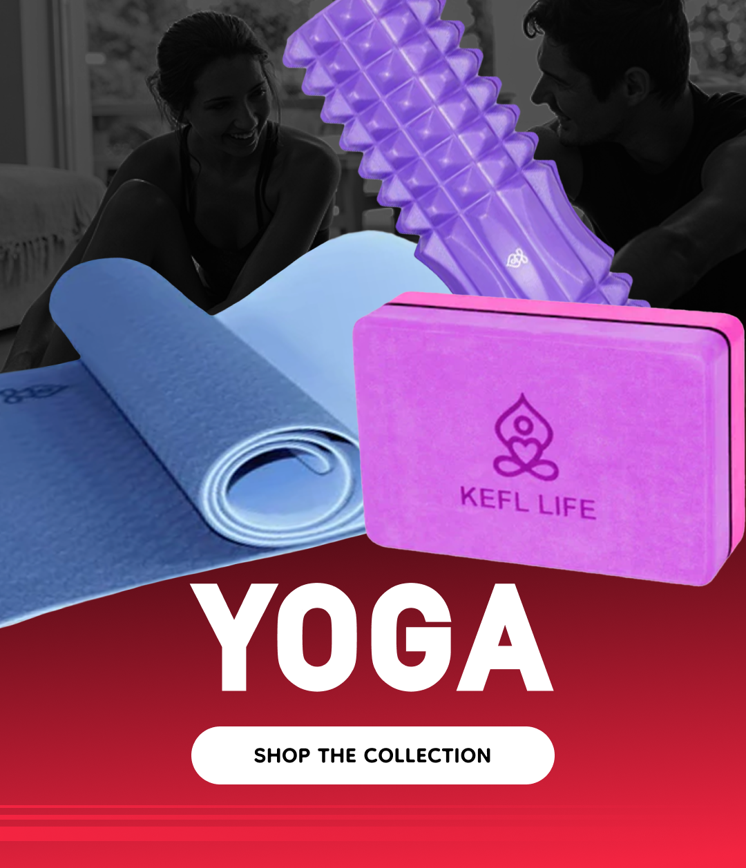 KEFL Life Yoga and Pilates Wheel