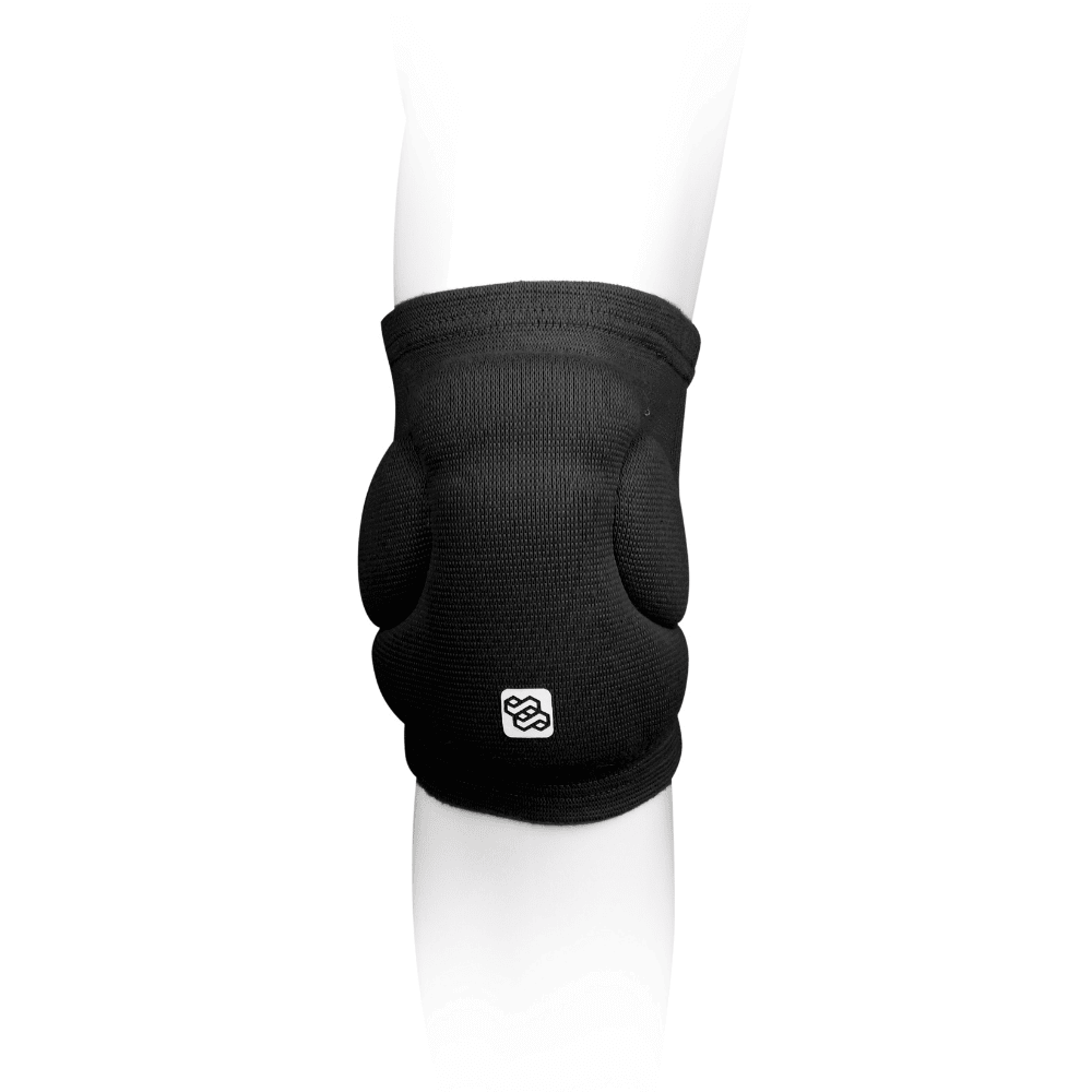 Padded Sponge Knee Support Black