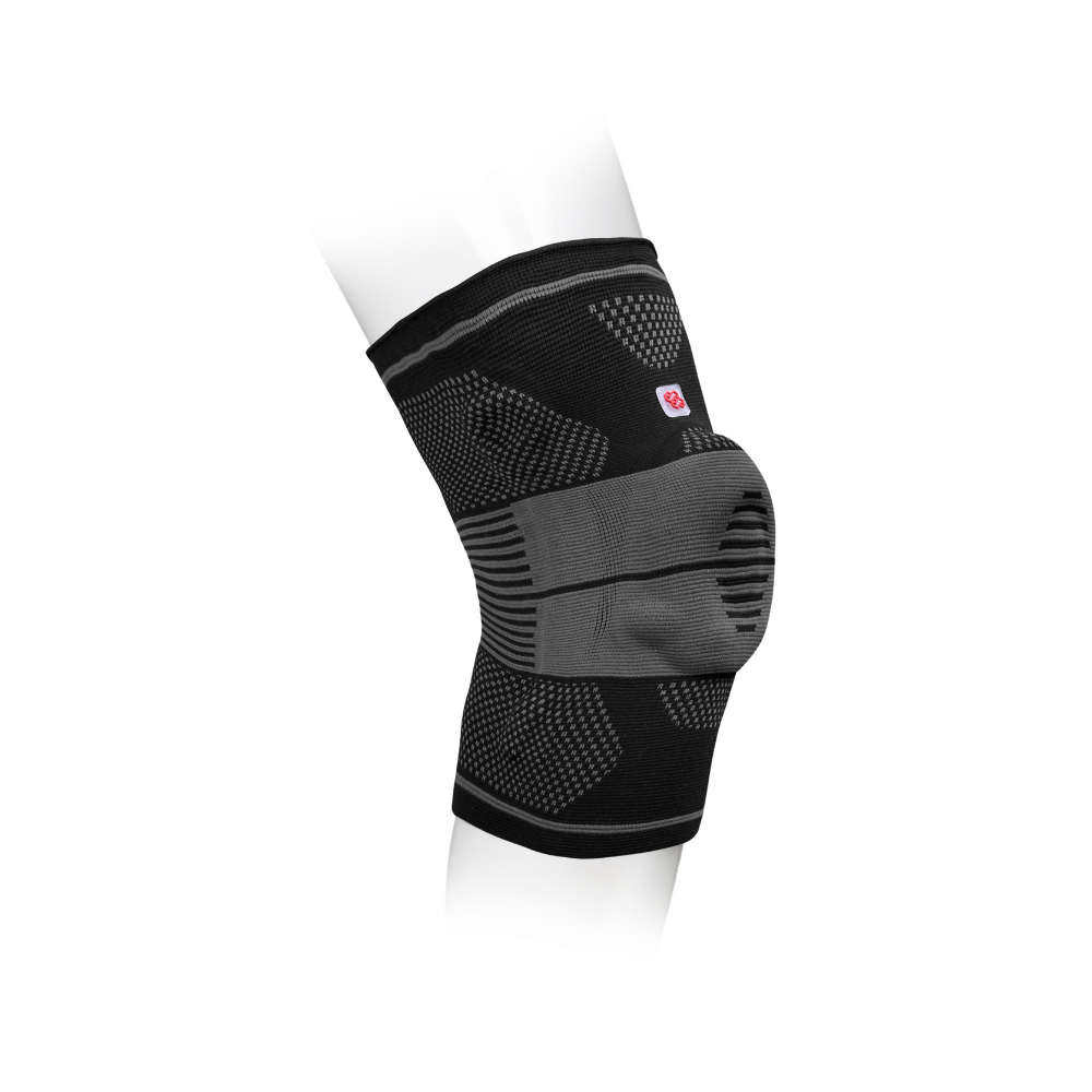 Professional Knee Compressive Brace Sleeve Black