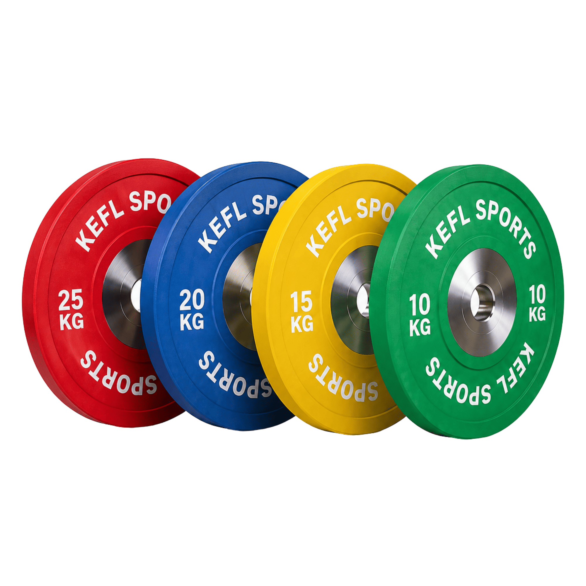 KEFL Strength Competition Bumper Plates