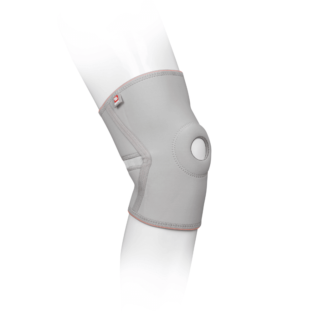Basic Knee Support Open Patella Brace with Straps