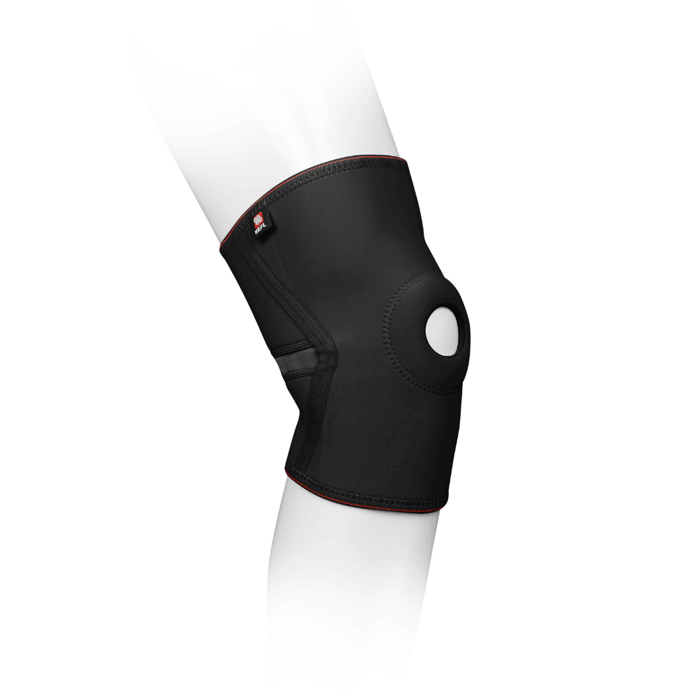 Basic Knee Support Open Patella Brace with Straps