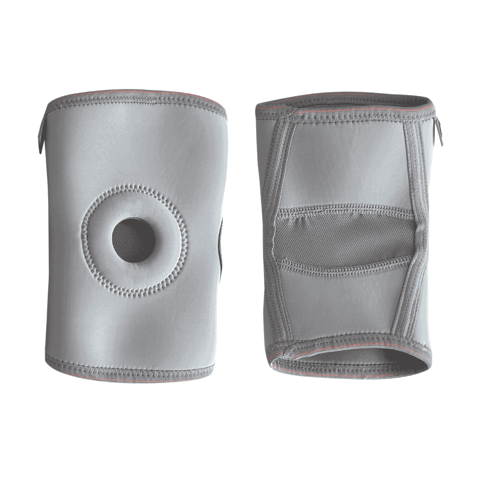 Basic Knee Support Open Patella Brace with Straps