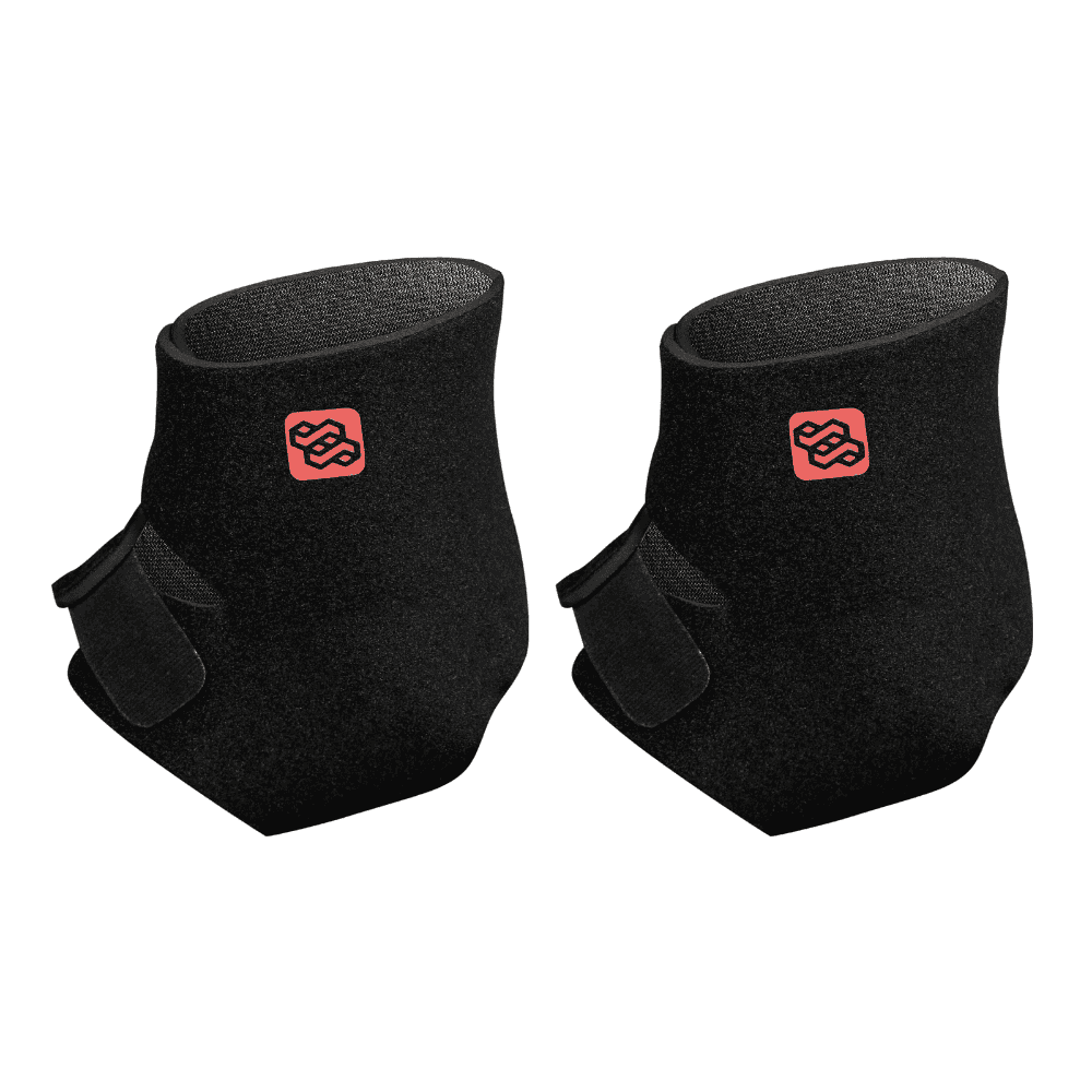 Breathable Ankle Support Brace with adjustable strap open heel
