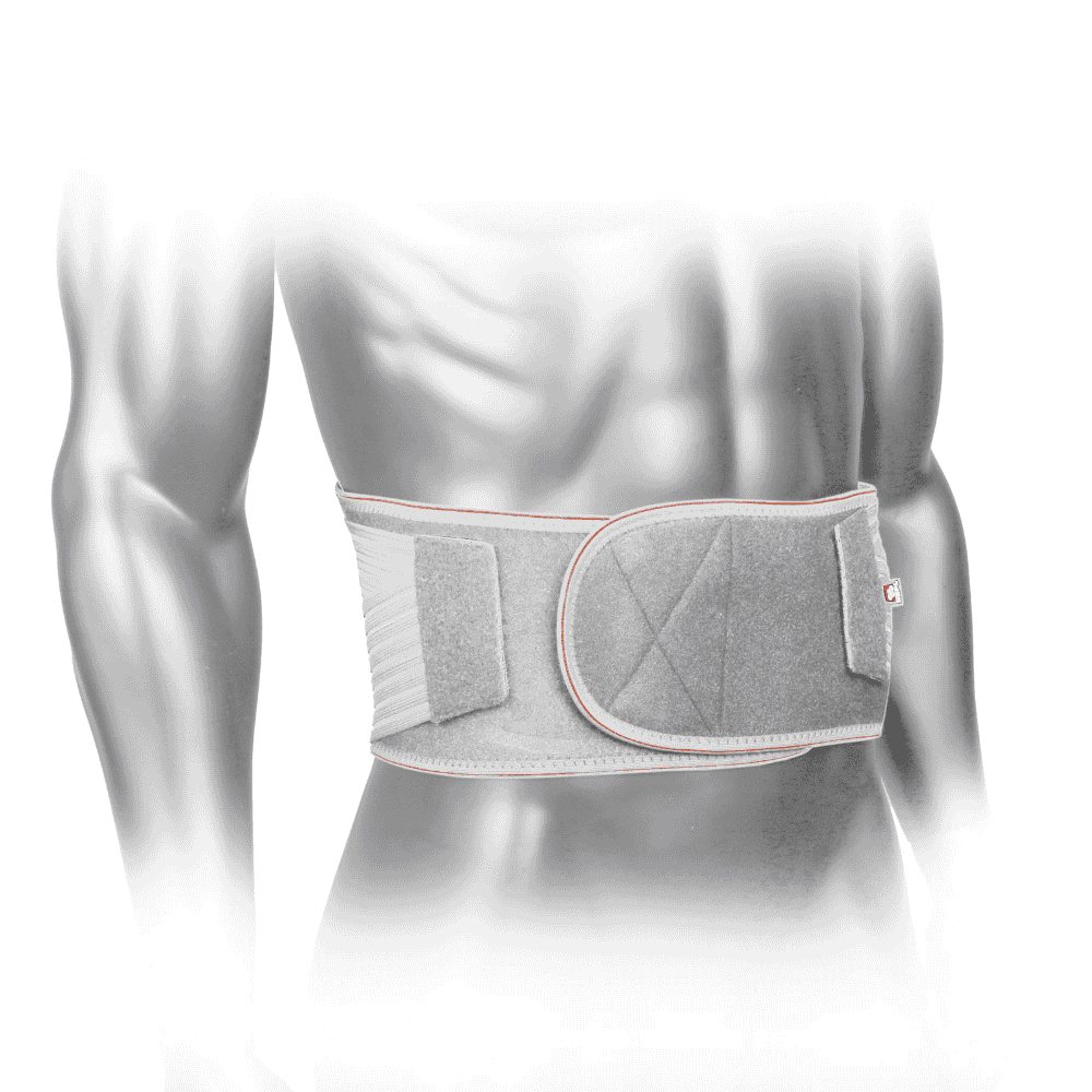 Breathable Back Lumbar Support with Double Banded Strong Compression Pull Straps