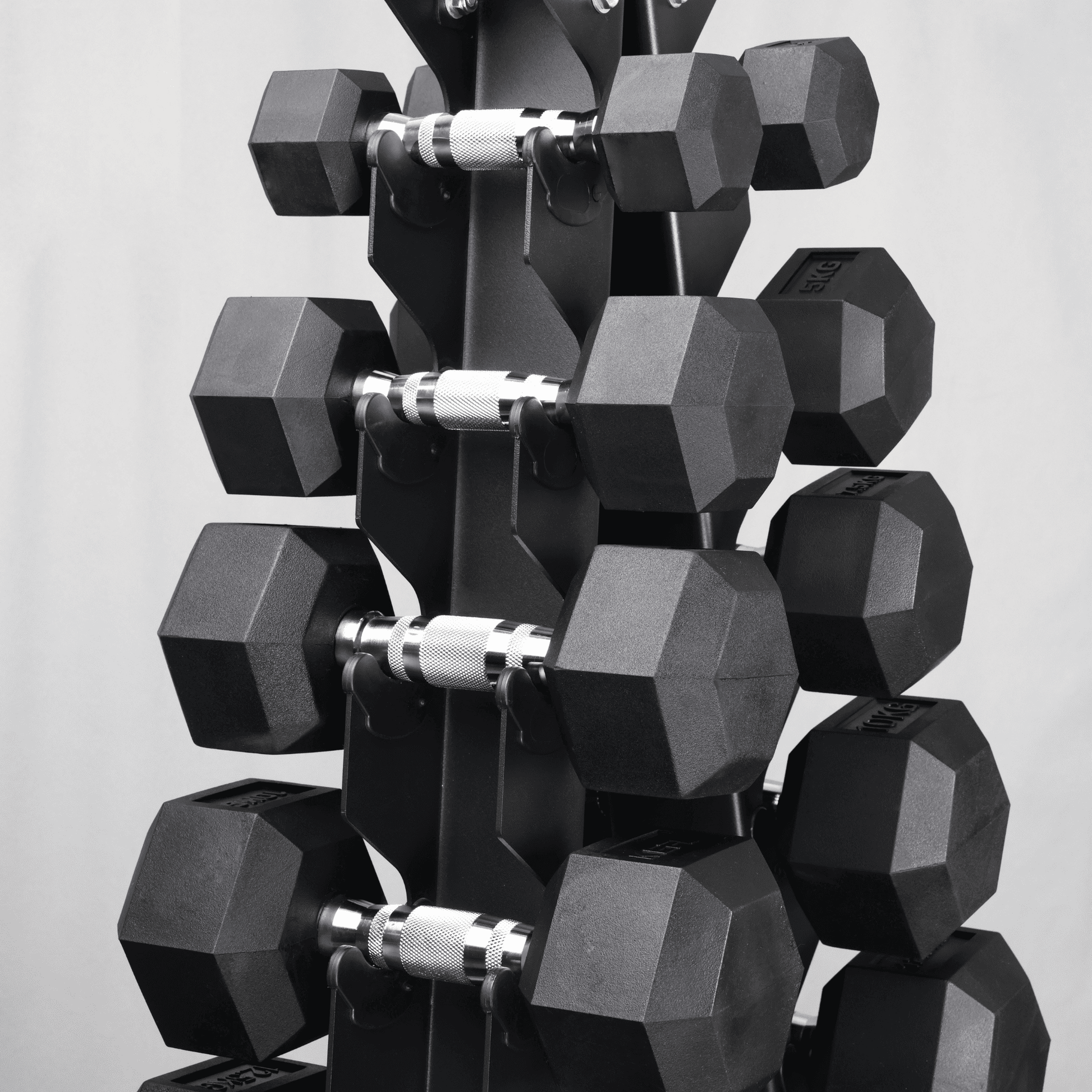 KEFL 10 Pair Vertical Dumbbell Rack