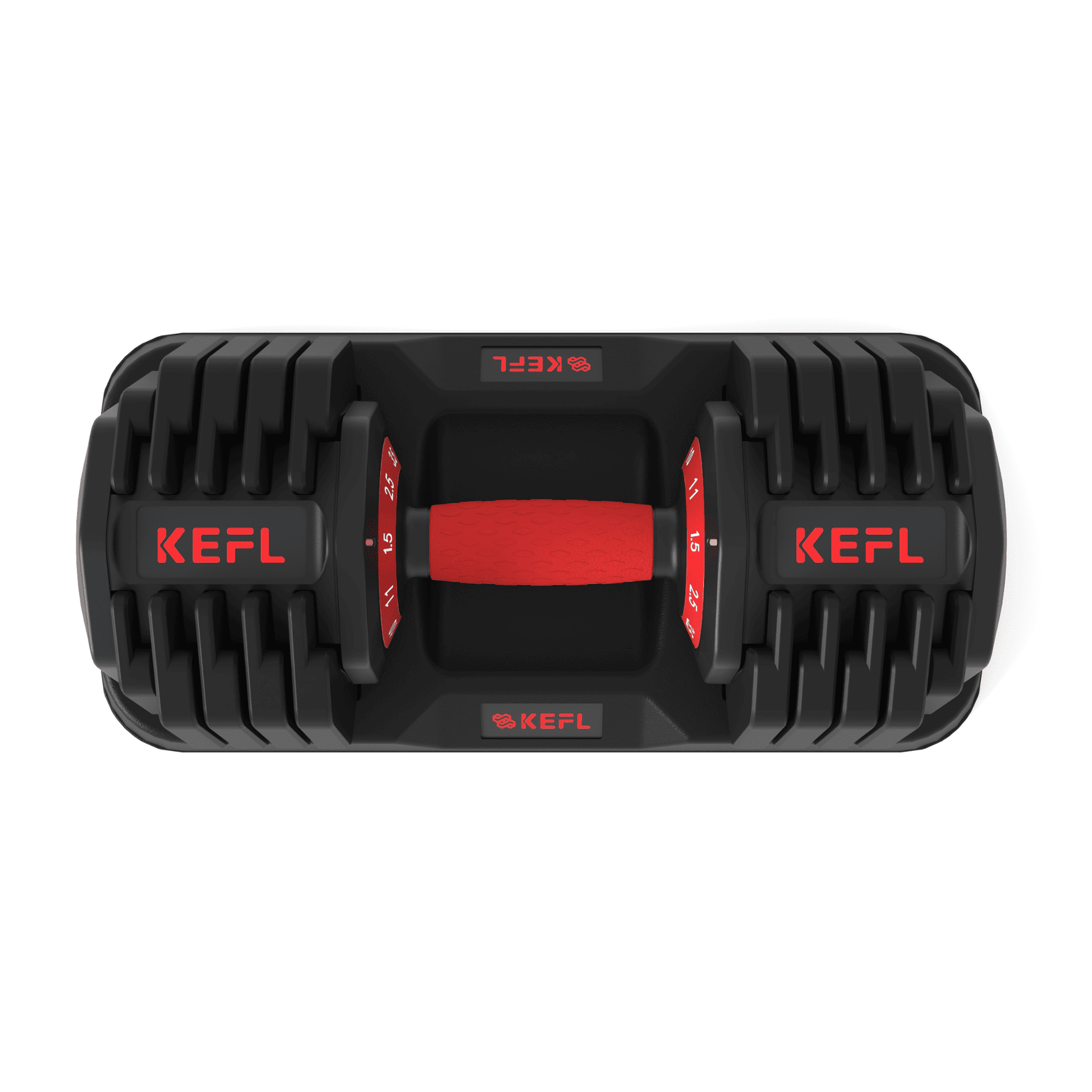 KEFL 11KG Premium Quick Dial Adjustable Dumbbell Pair