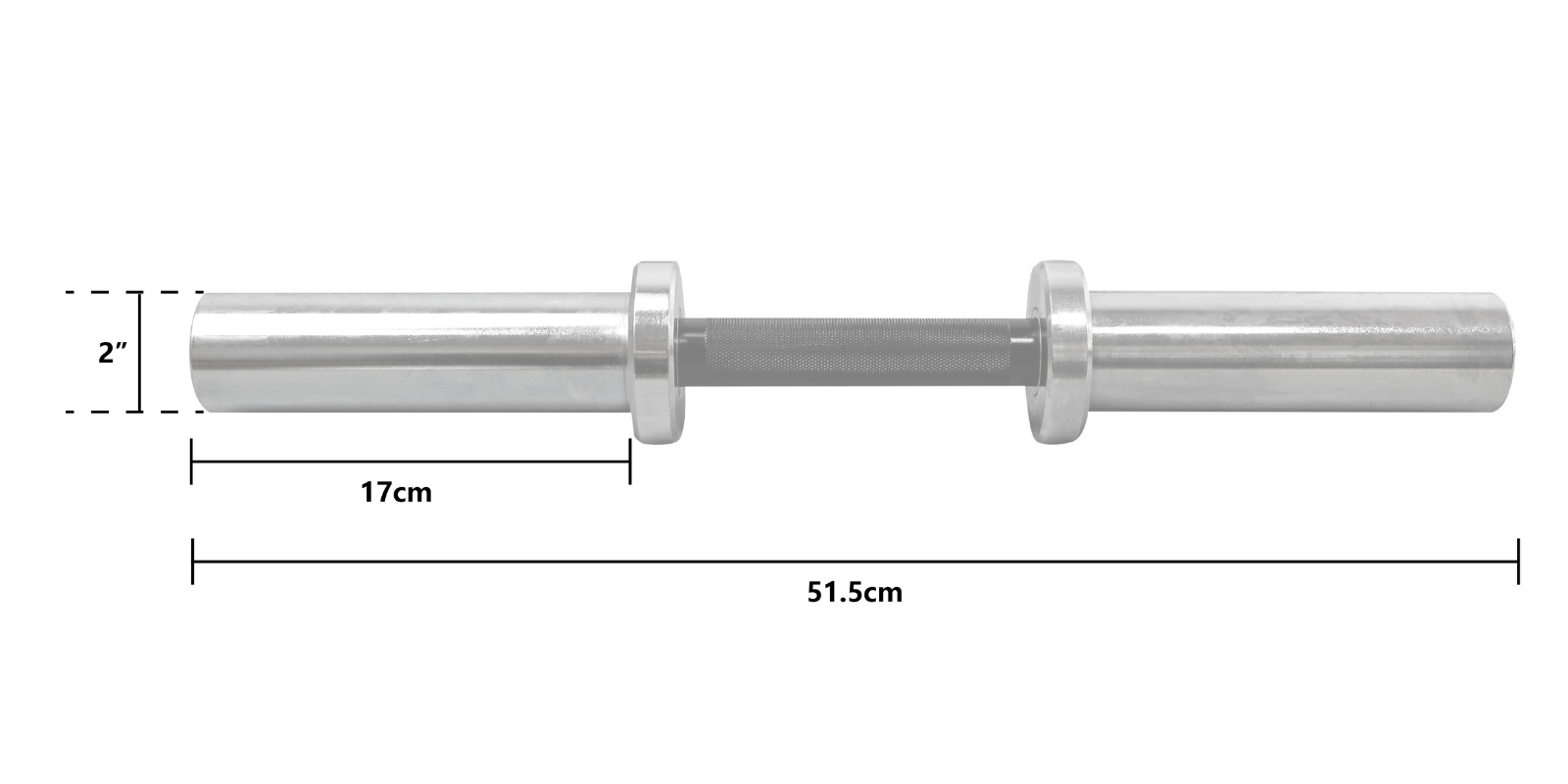 KEFL 2" Olympic Dumbbell Bars