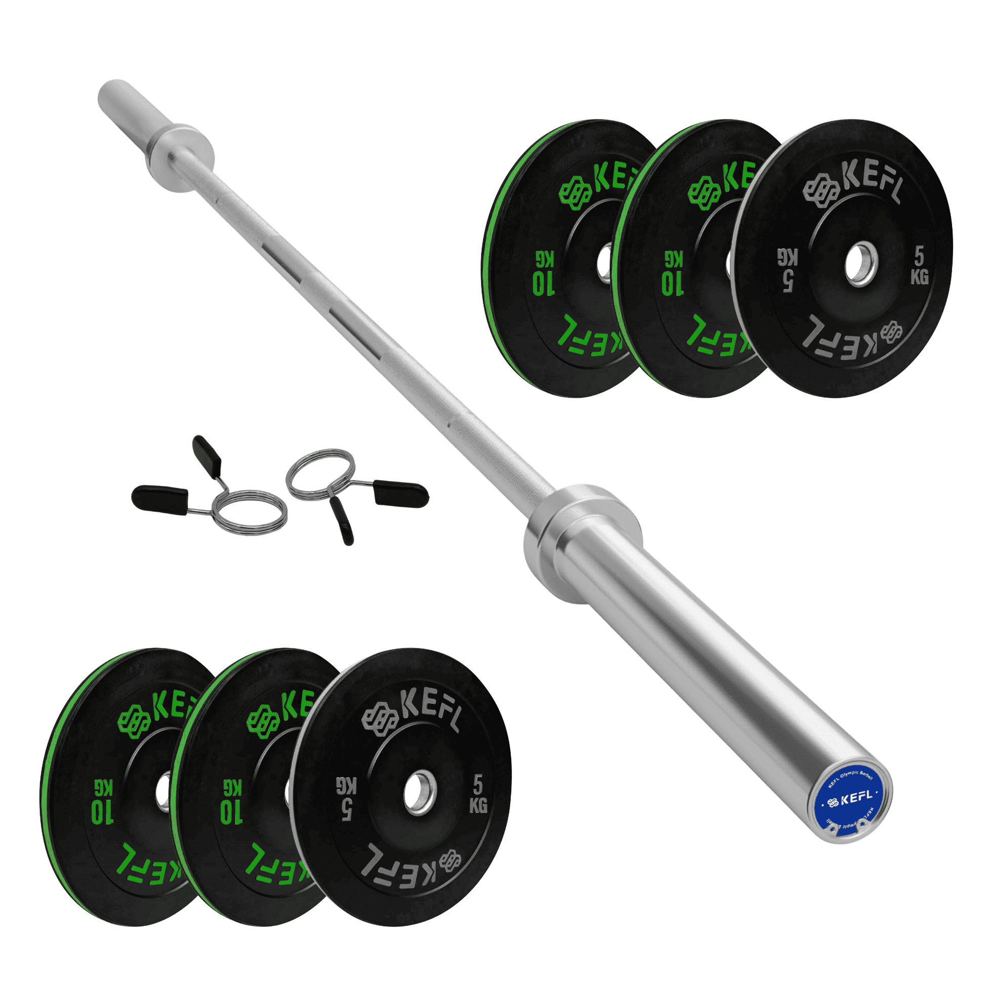 KEFL 2" Olympic Weight Bar - 4ft/5ft/6ft/7ft