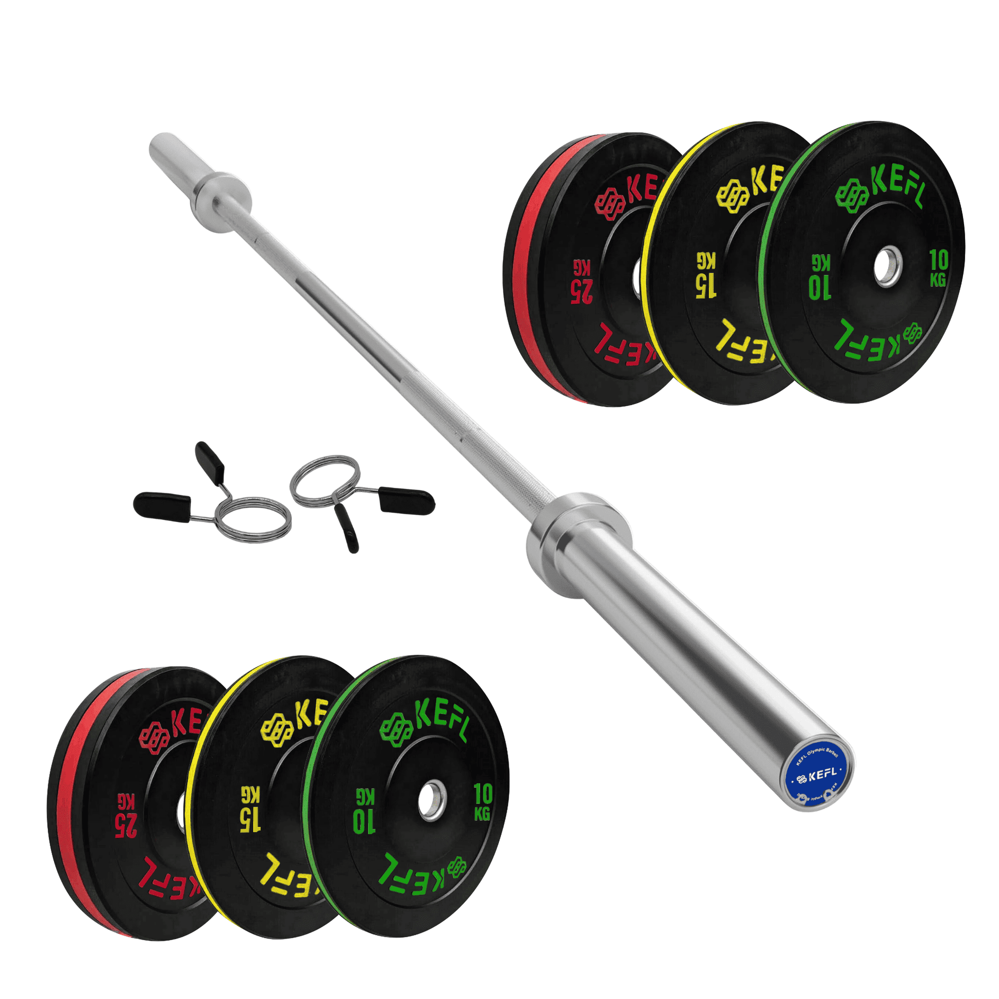 KEFL 2" Olympic Weight Bar - 4ft/5ft/6ft/7ft