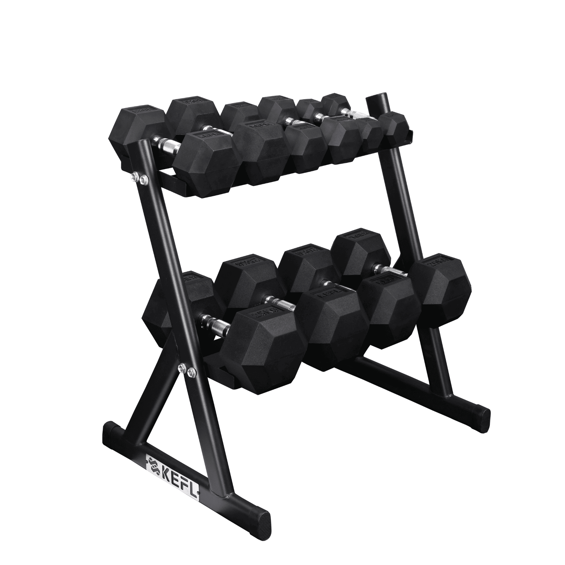 KEFL 2 Tier 150KG Dumbbell Rack
