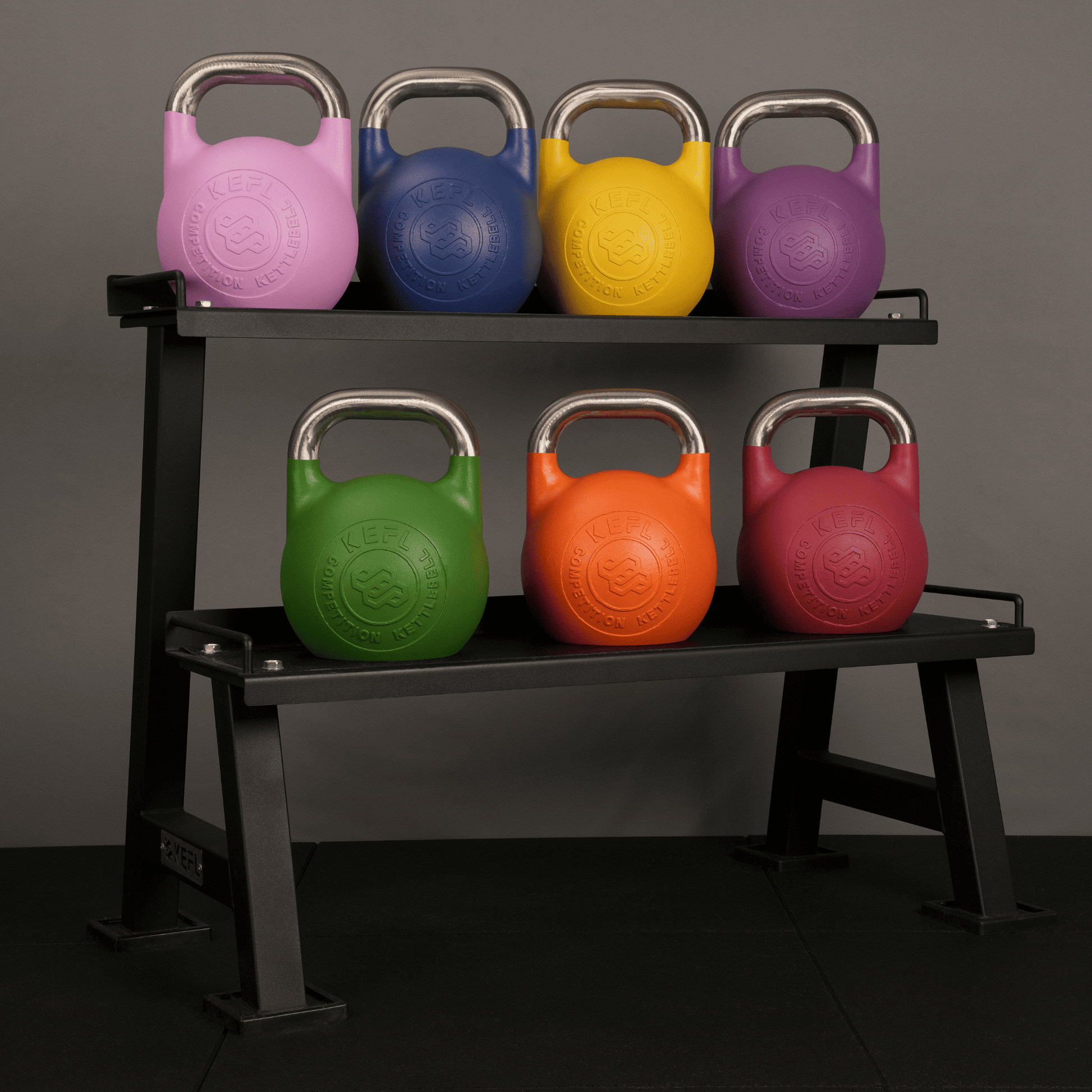 KEFL 2 Tier 300KG Kettlebell Rack