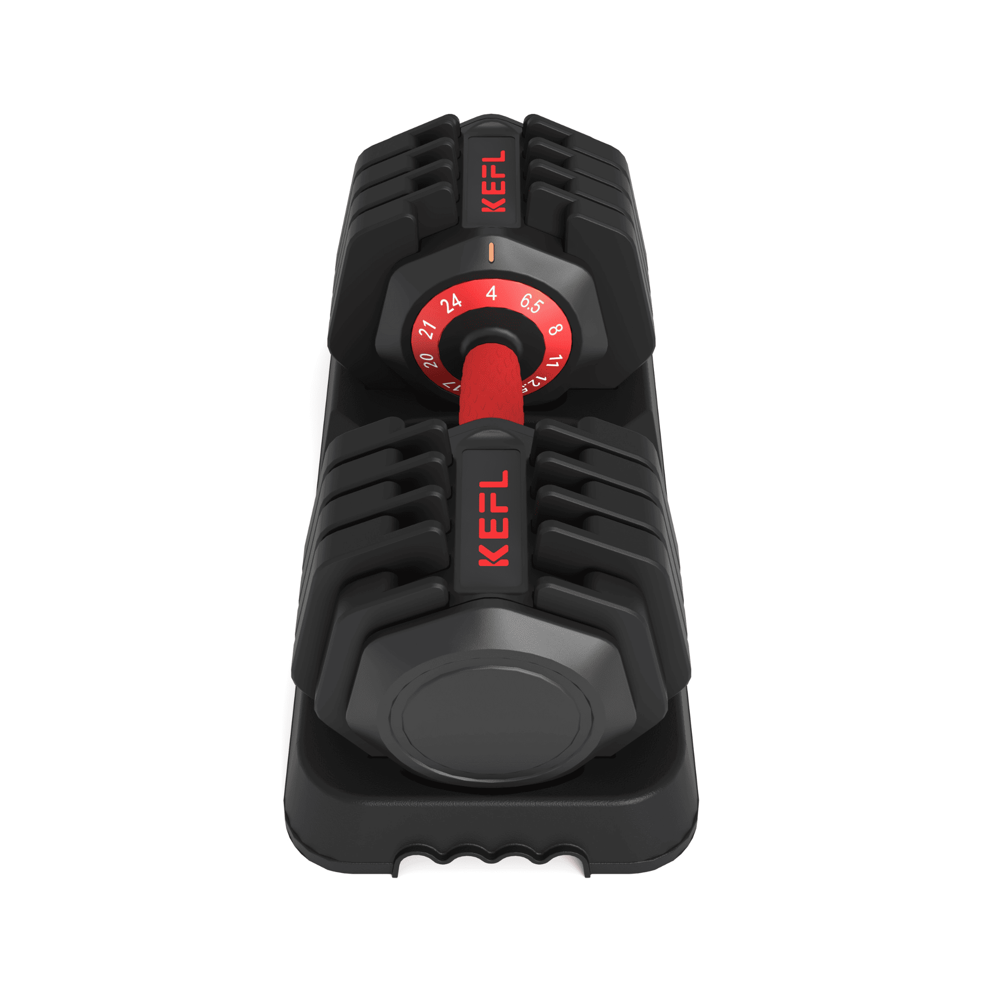KEFL 24KG Premium Quick Dial Adjustable Dumbbell Pair