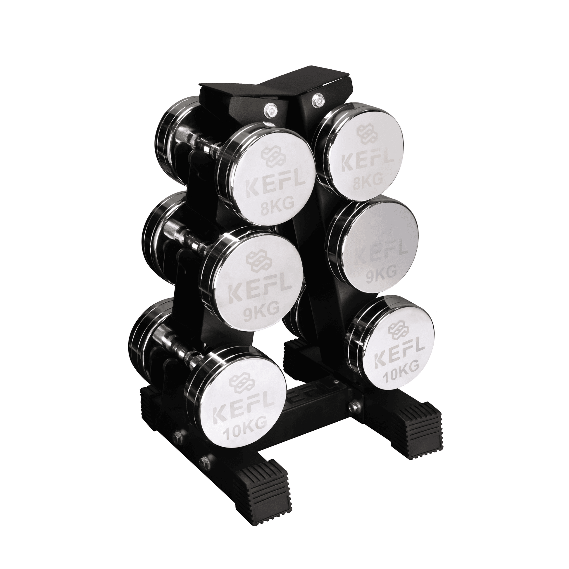 KEFL 3 Pair Vertical Dumbbell Rack