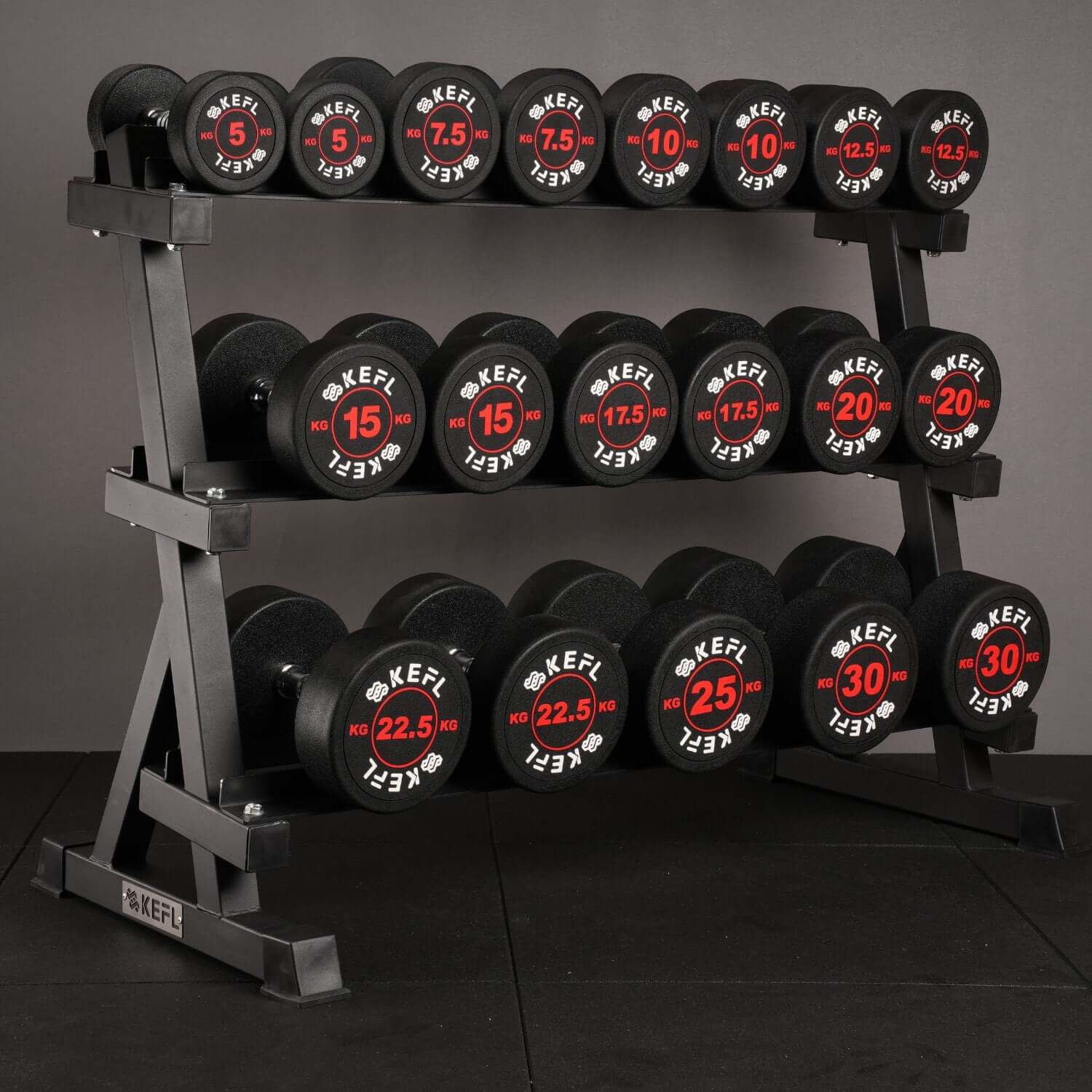 KEFL 3 Tier 400KG Dumbbell rack