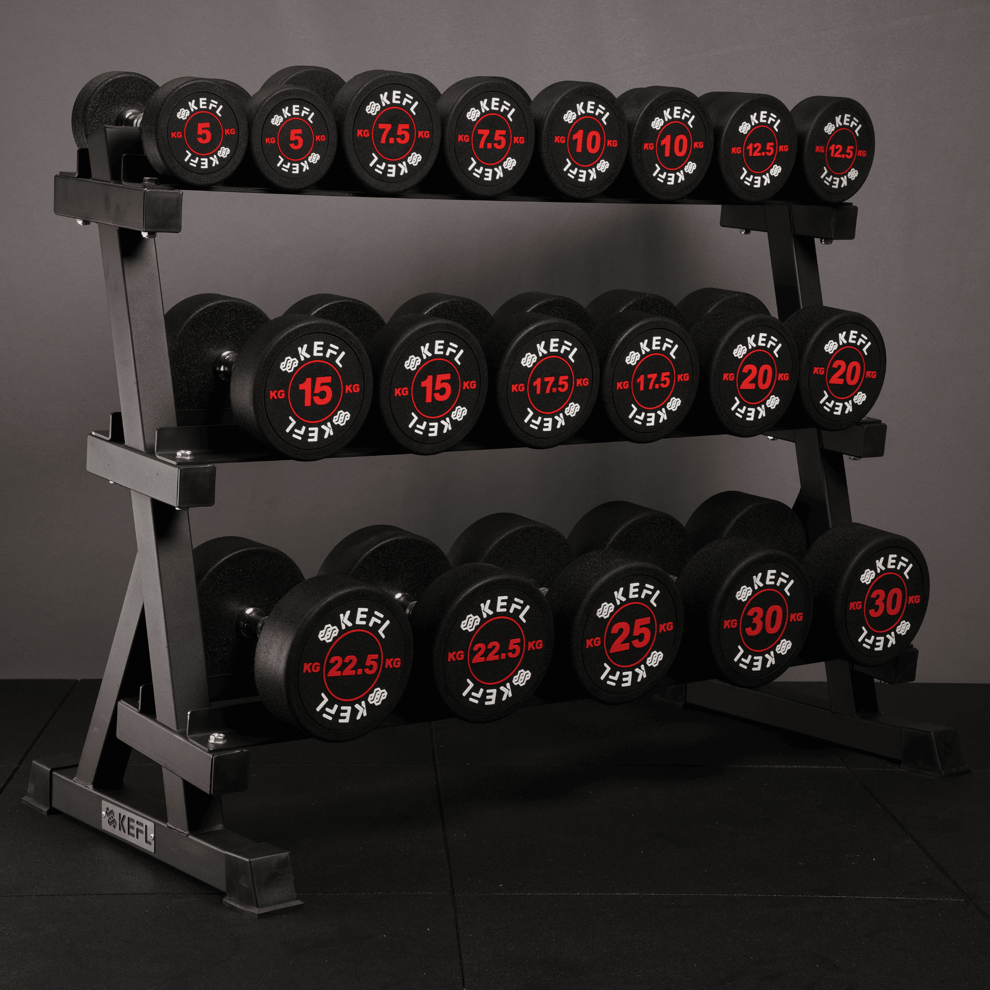KEFL 3 Tier 400KG Dumbbell rack