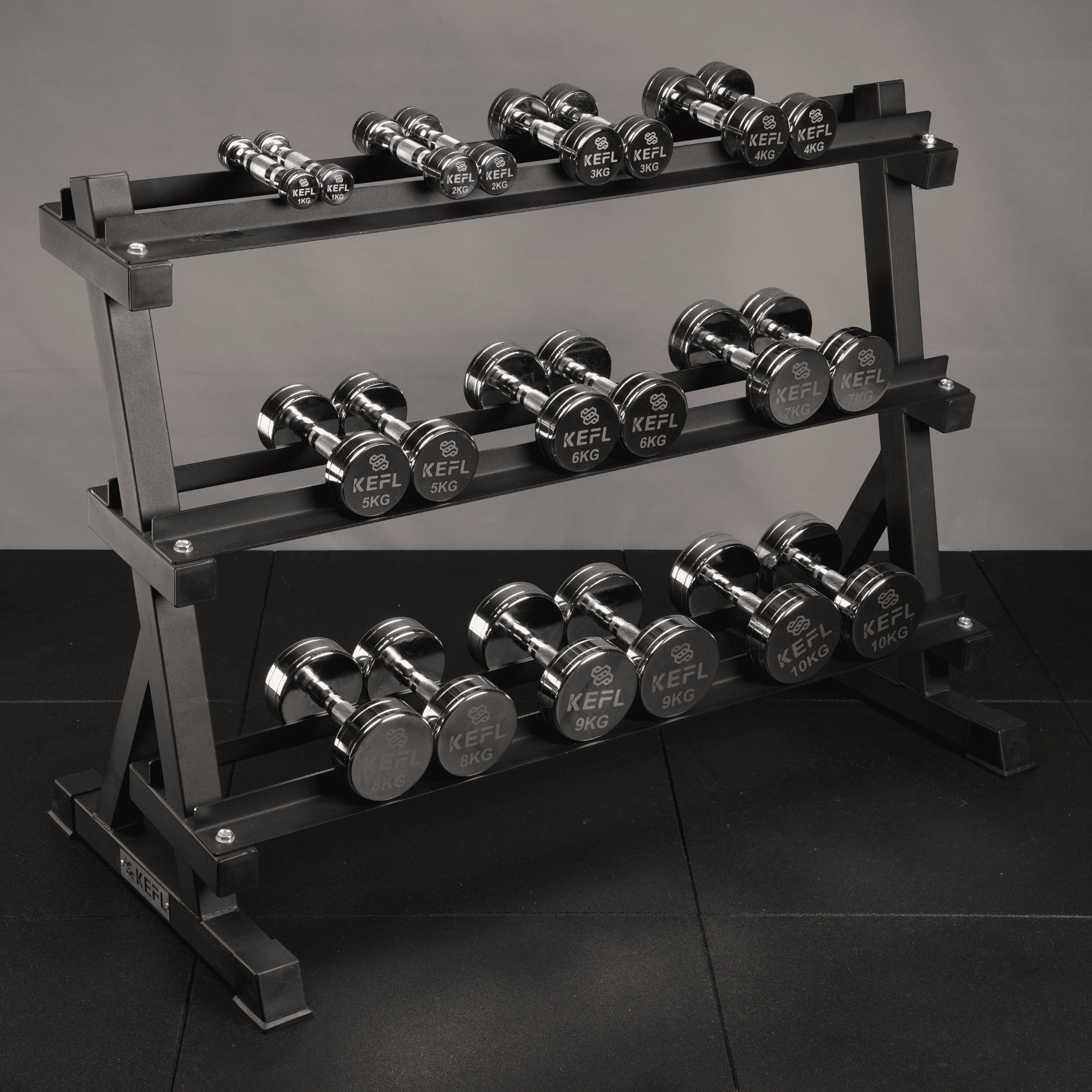 KEFL 3 Tier 400KG Dumbbell rack