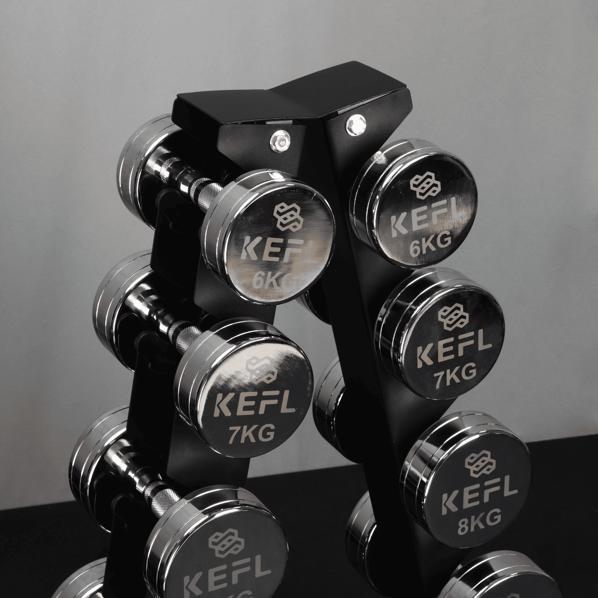 KEFL 5 Pair Vertical Dumbbell Rack