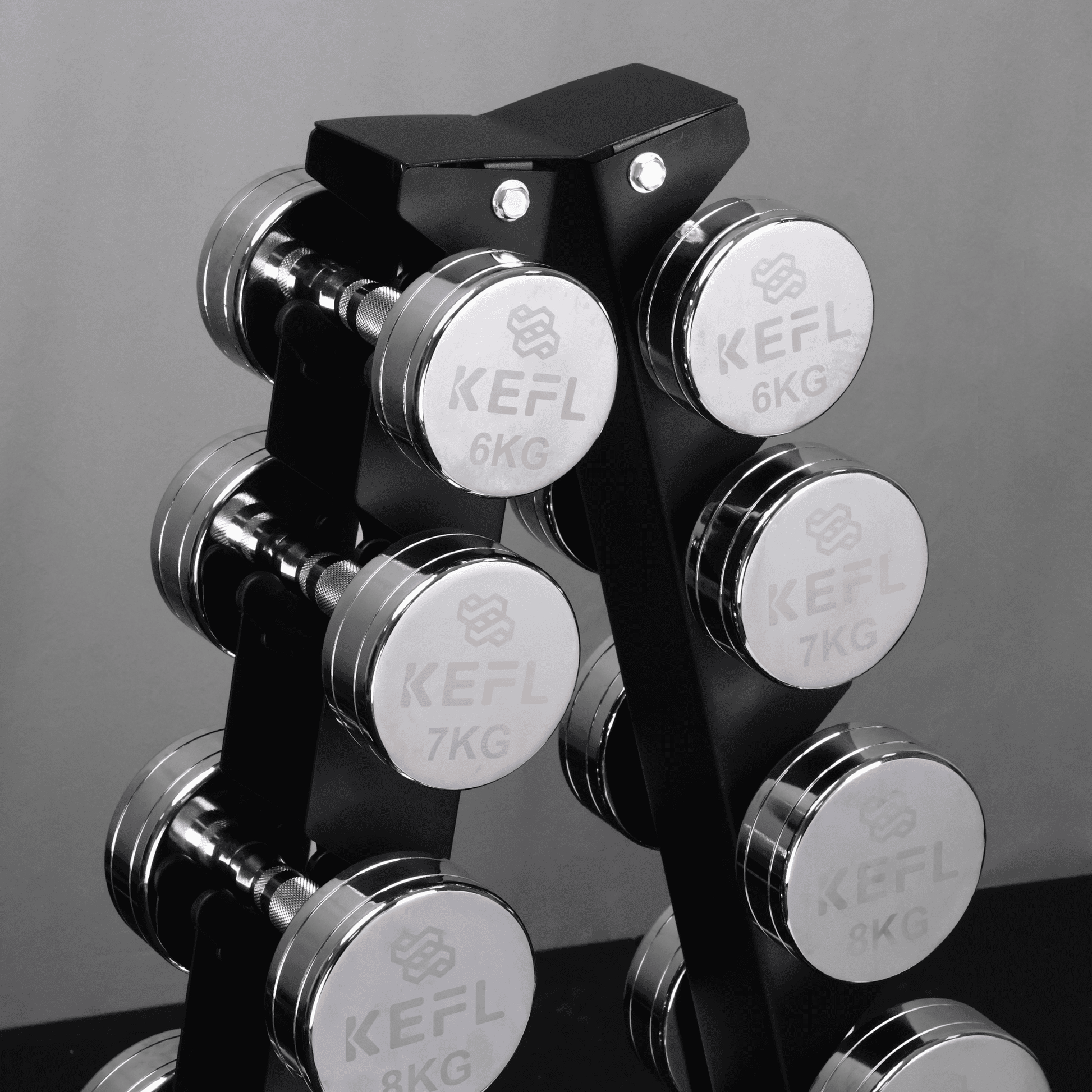 KEFL 5 Pair Vertical Dumbbell Rack