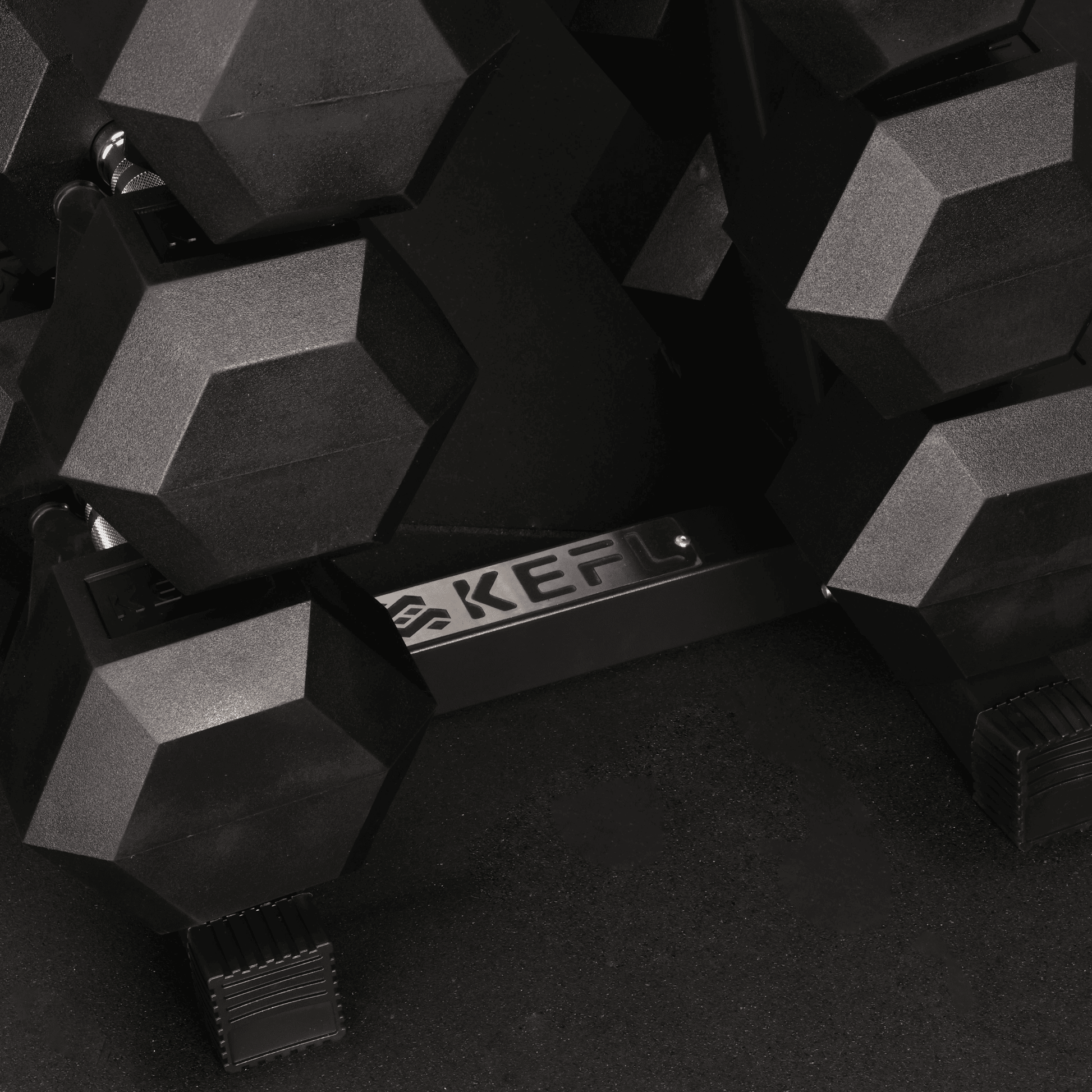 KEFL 5 Pair Vertical Dumbbell Rack