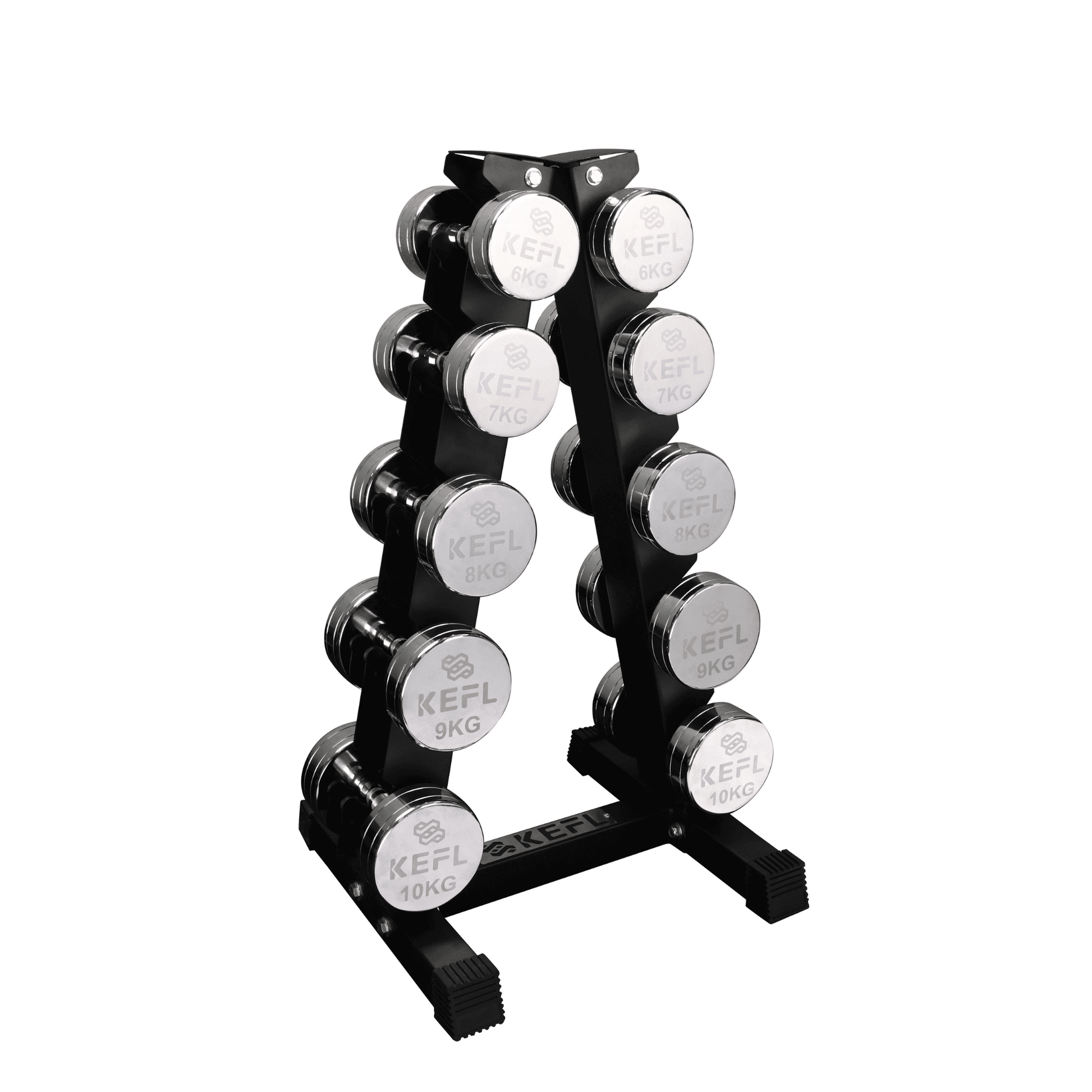 KEFL 5 Pair Vertical Dumbbell Rack