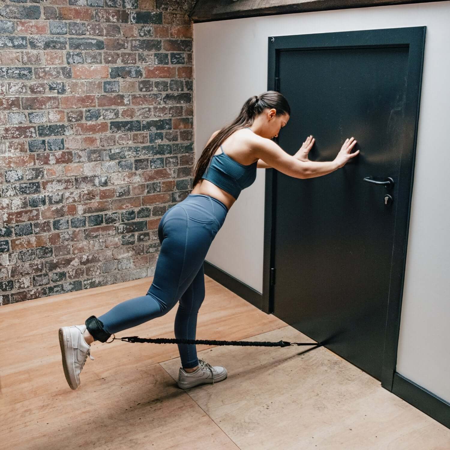 KEFL 9 in 1 Fitness Board Set Home Gym Kit With Resistance Bands Pilates Portable Workout