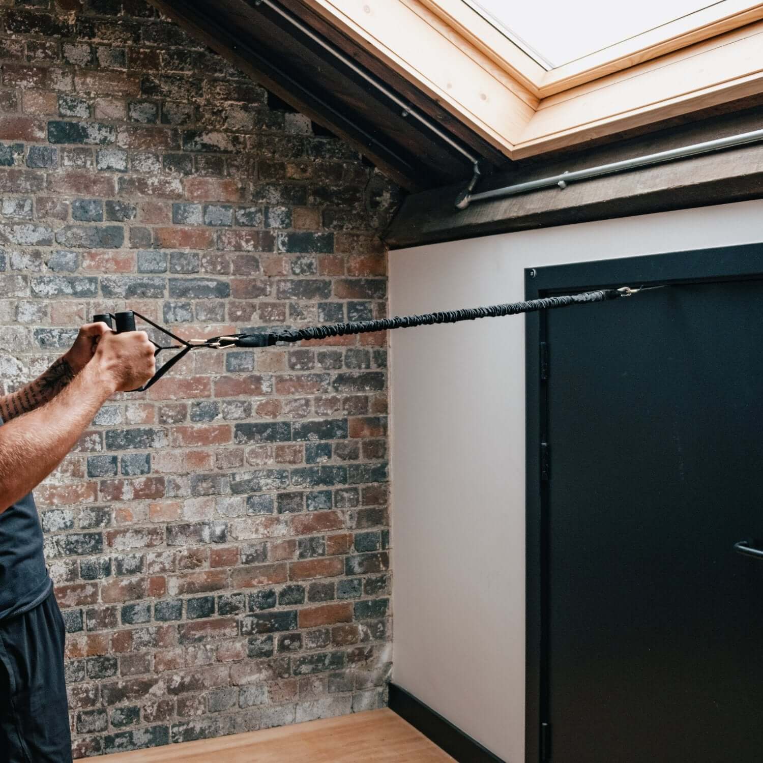 KEFL 9 in 1 Fitness Board Set Home Gym Kit With Resistance Bands Pilates Portable Workout