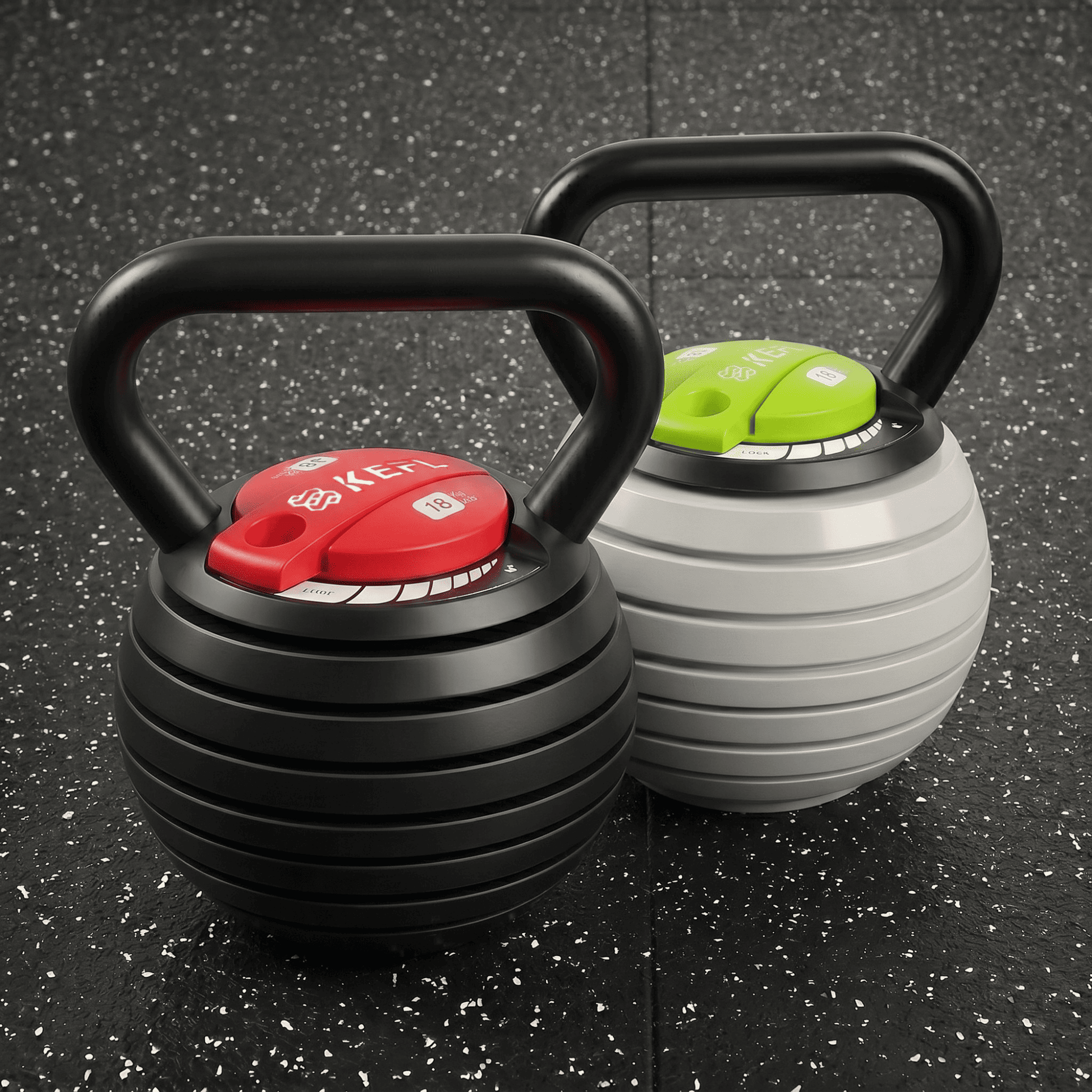 KEFL Adjustable Kettlebell 18KG