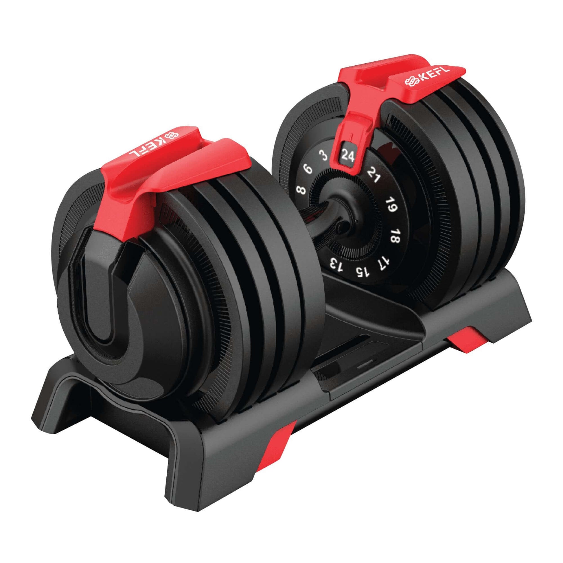 KEFL Adjustable Select Tech Dumbbell 24KG