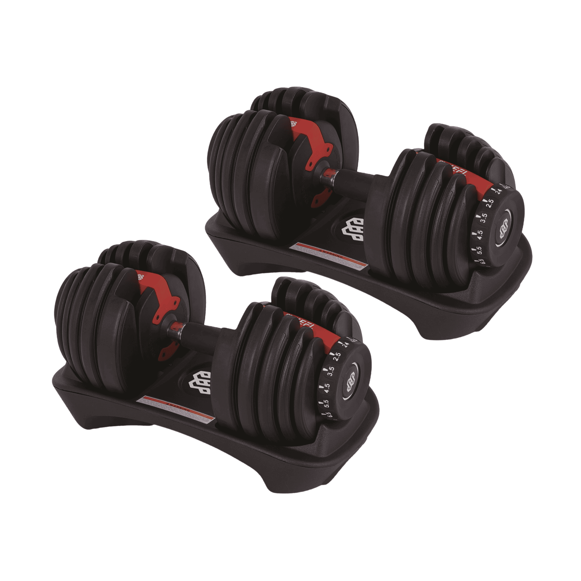 KEFL Adjustable Select Tech Dumbbell 24kg Pair