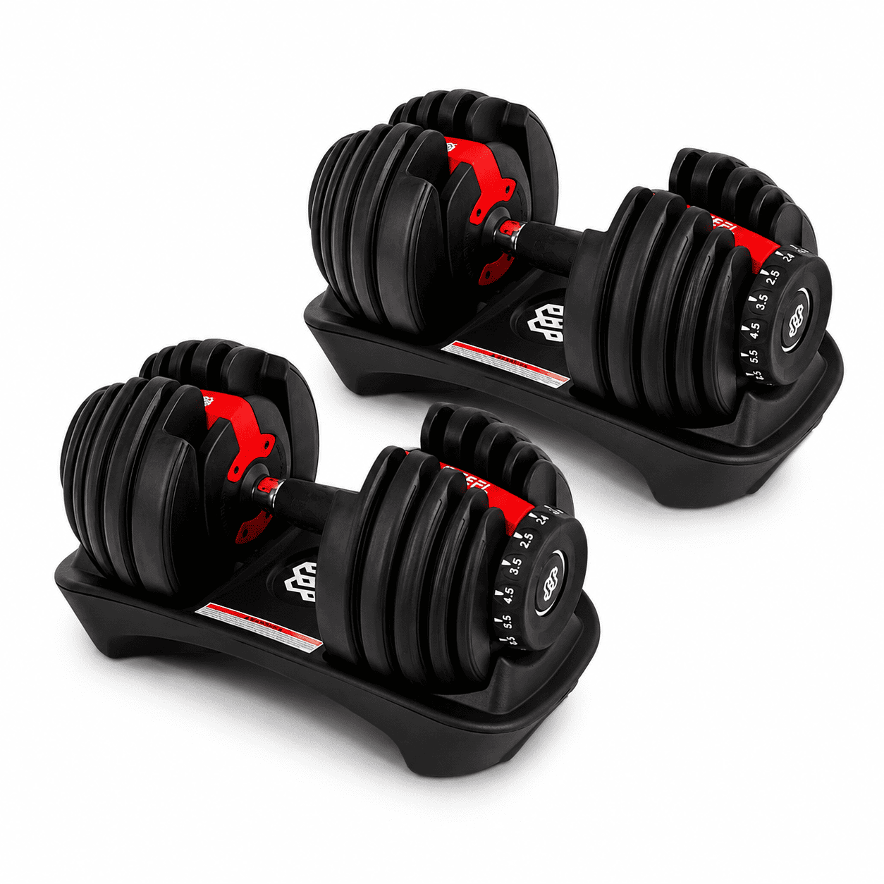 KEFL Adjustable Select Tech Dumbbell 24kg Pair