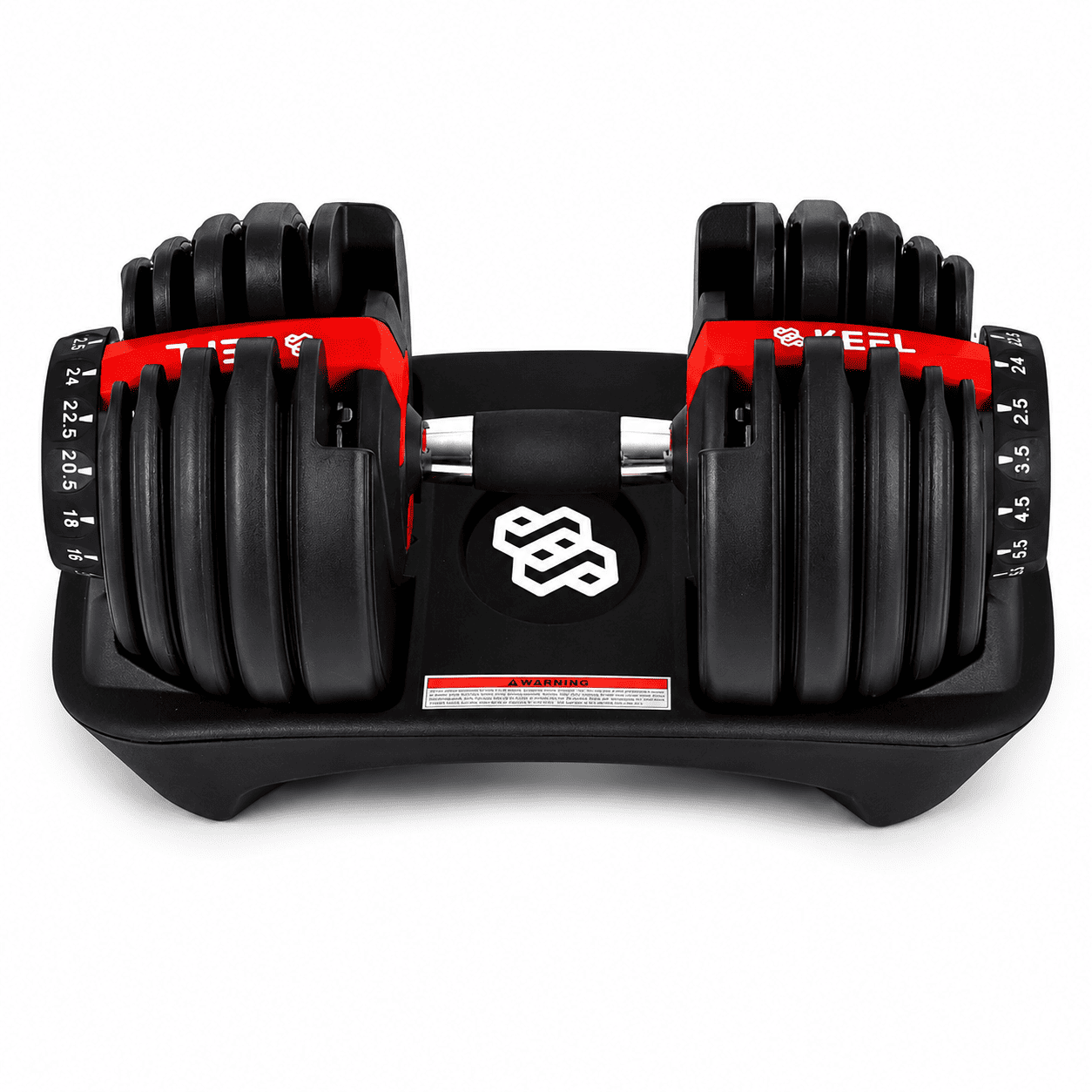 KEFL Adjustable Select Tech Dumbbell 24kg Pair